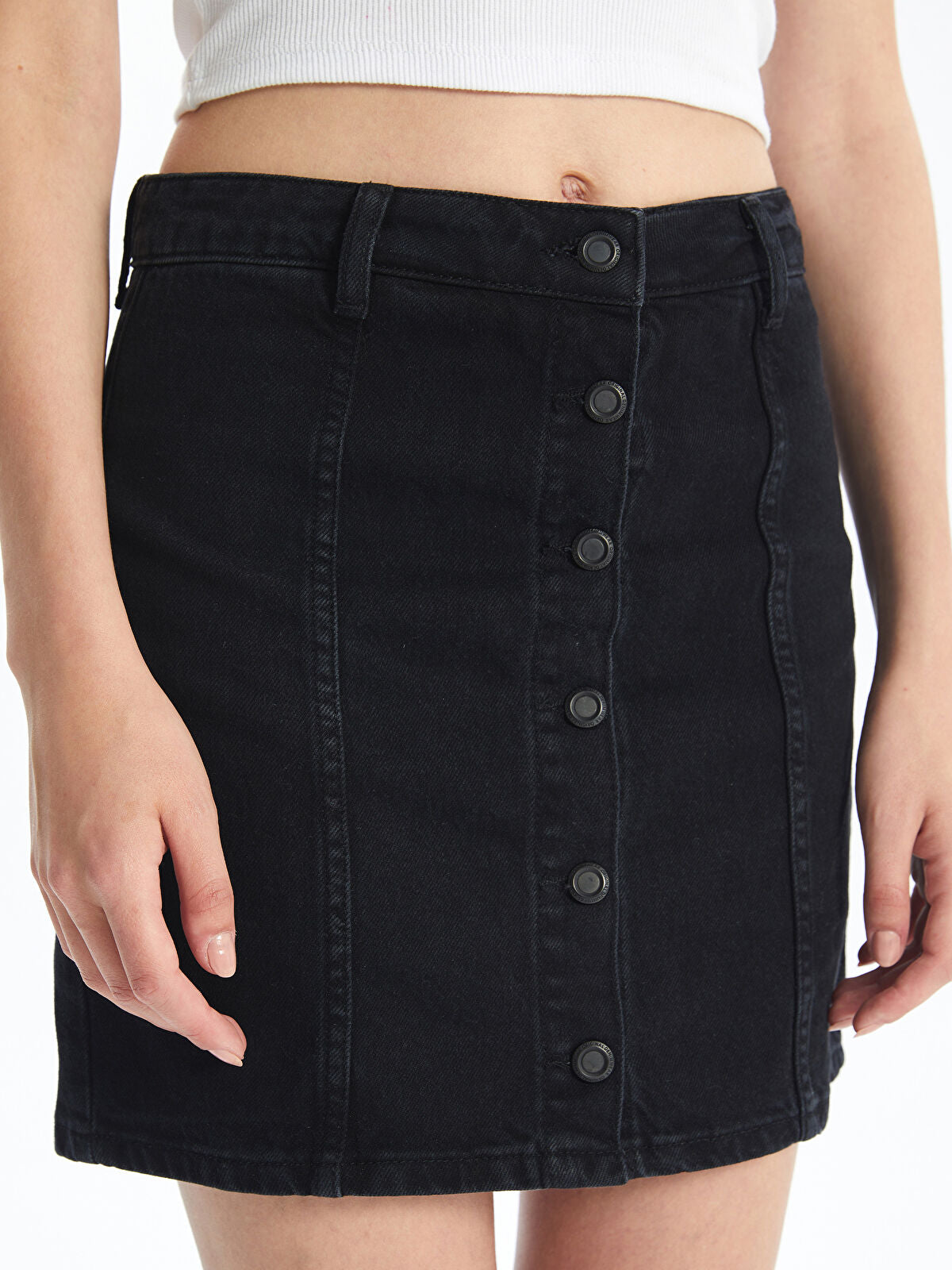 Standard Fit Women's Jean Skirt