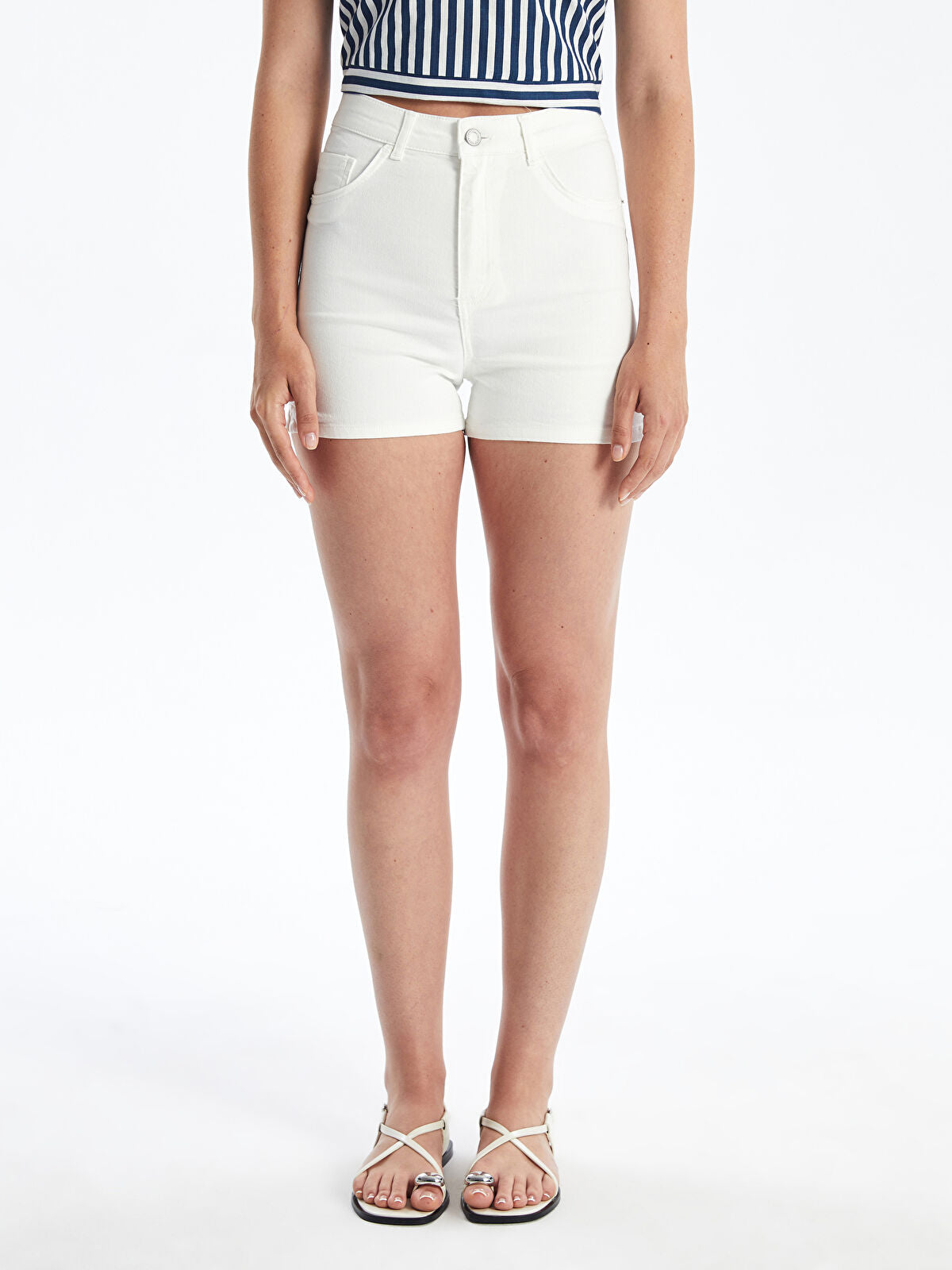 Extra Narrow Fit Women's Jeans Short
