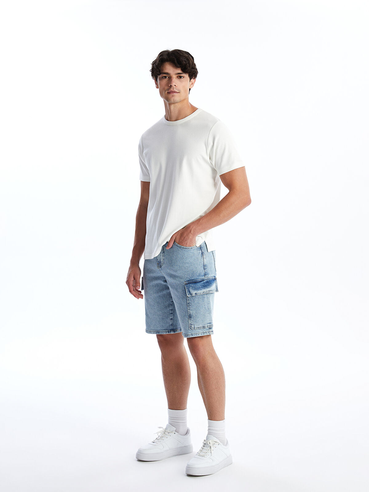 Standard Fit Men's Jeans Shorts