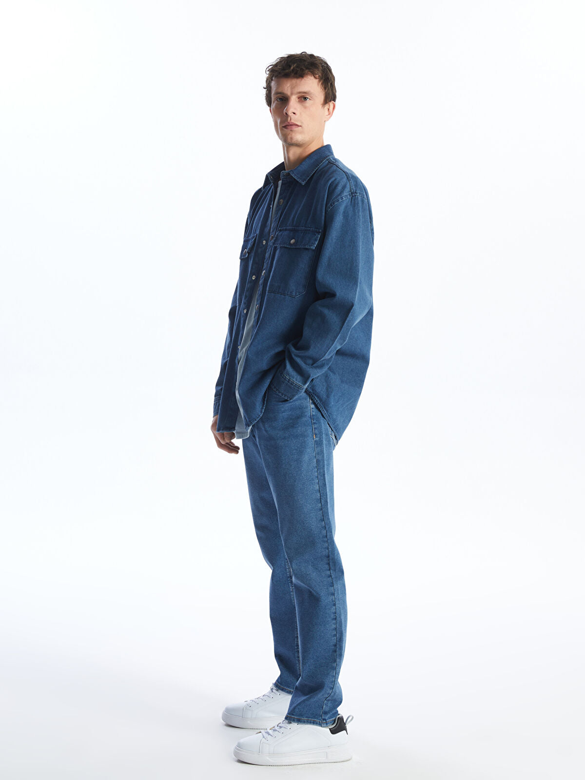 750 Slim Fit Men's Woven Jean Pantalon