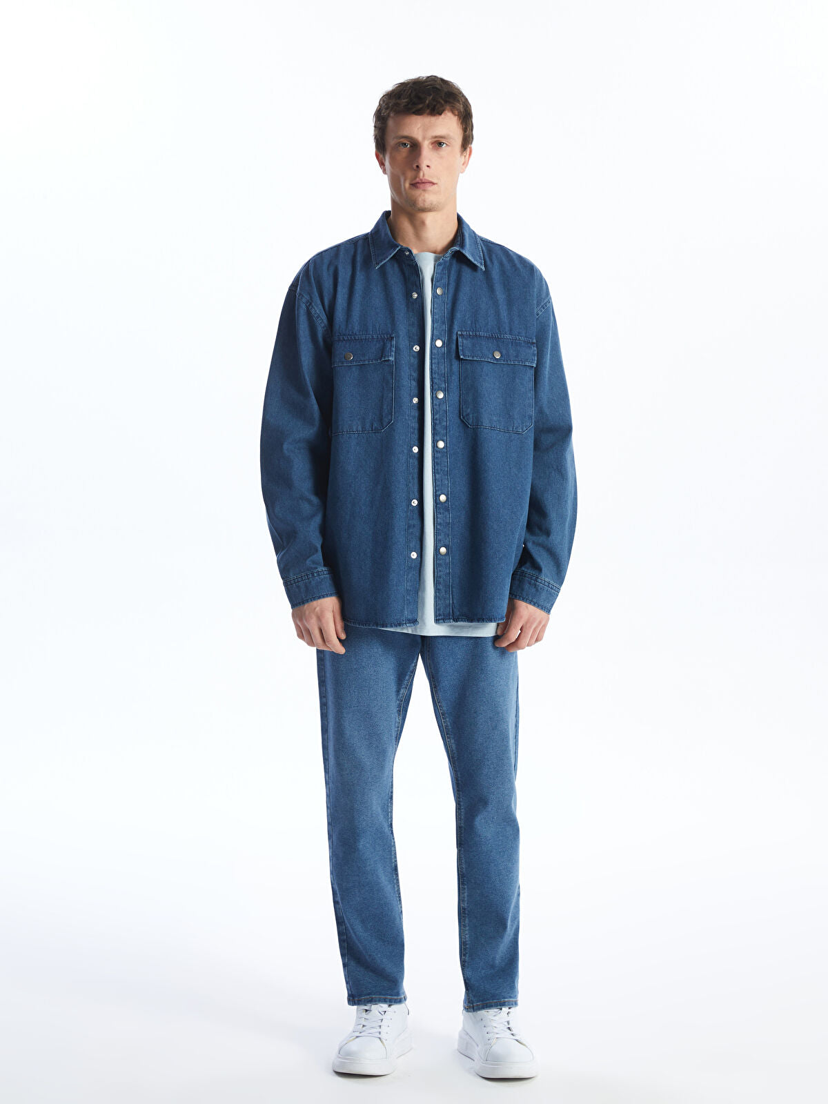 750 Slim Fit Men's Woven Jean Pantalon