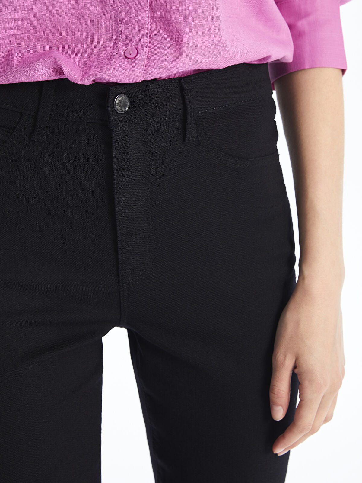 LCW Jeans Black Jupiter Super Skinny Fit Women's Jean Trousers