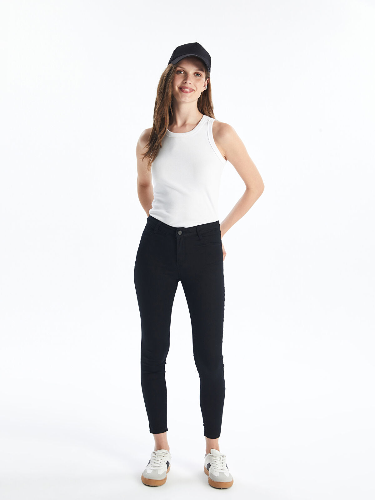 LCW Jeans Black Jupiter Super Skinny Fit Women's Jean Trousers