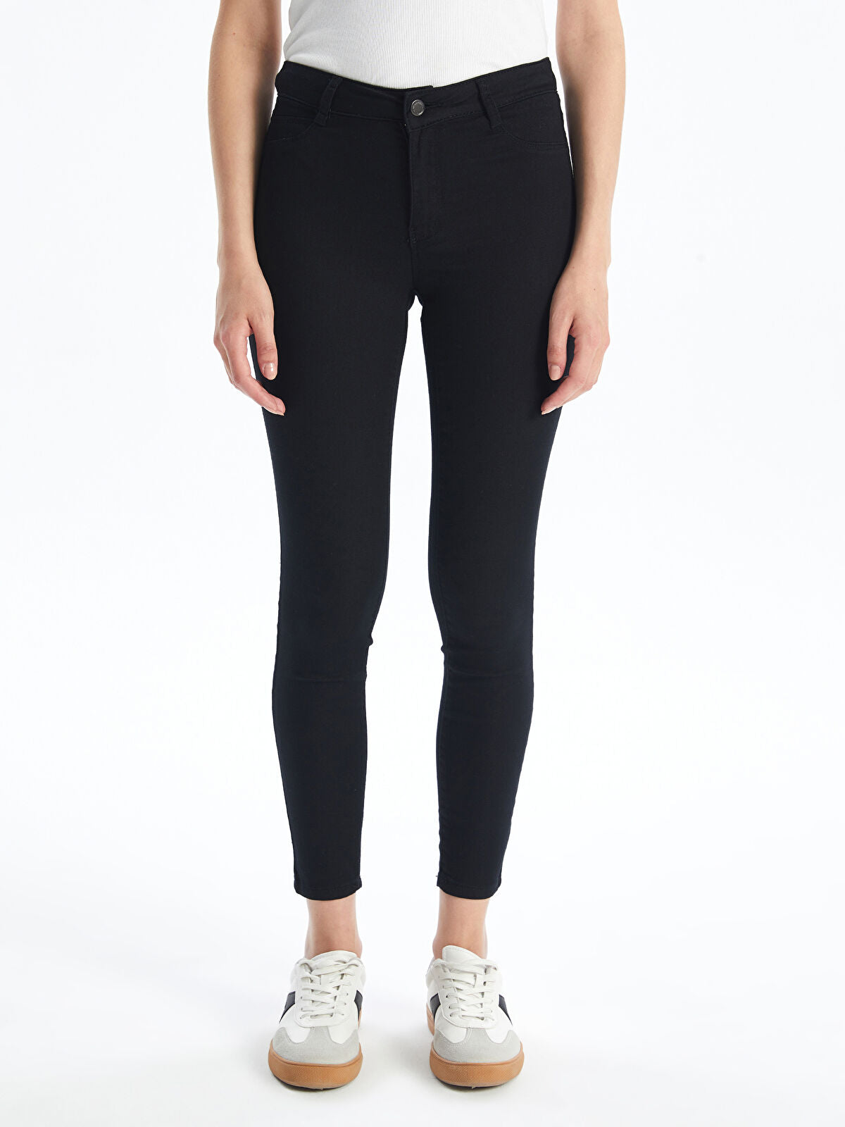 LCW Jeans Black Jupiter Super Skinny Fit Women's Jean Trousers