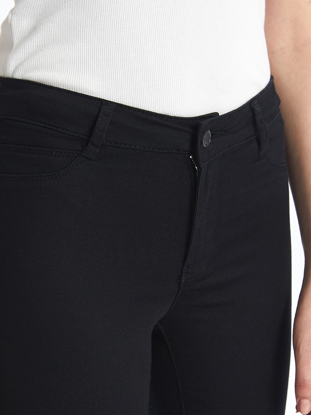 LCW Jeans Black Jupiter Super Skinny Fit Women's Jean Trousers