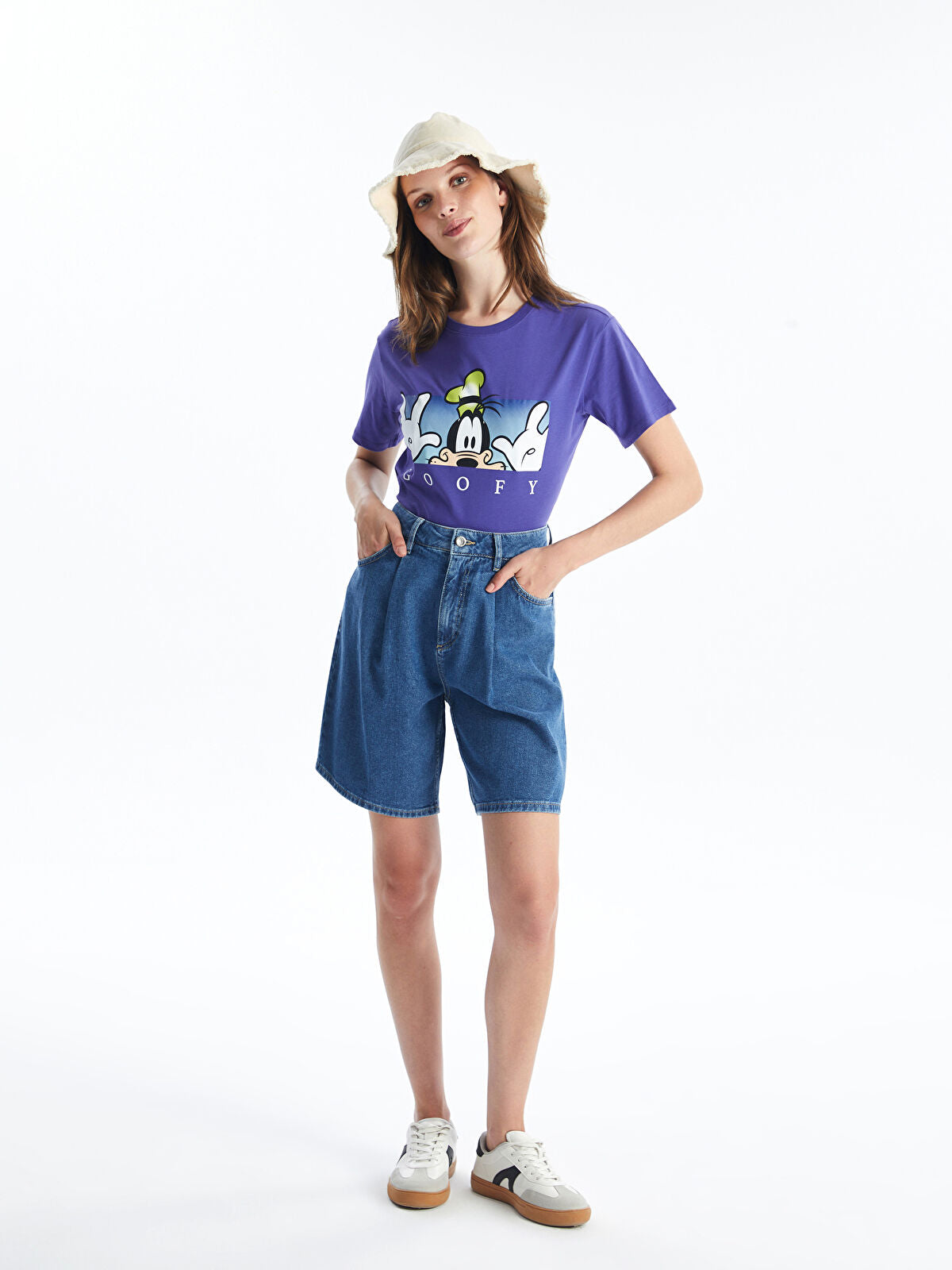 Bermuda Fit Women's Jeans Shorts