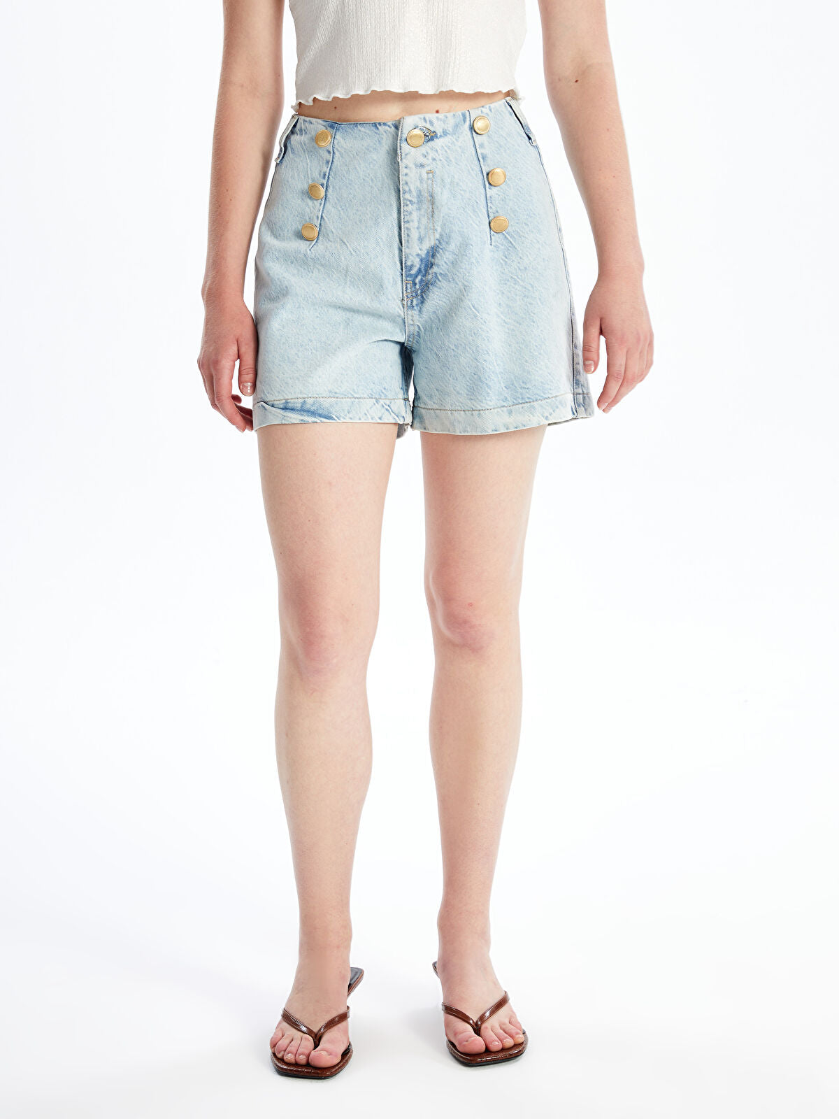 Standard Fit Women's Jeans Short