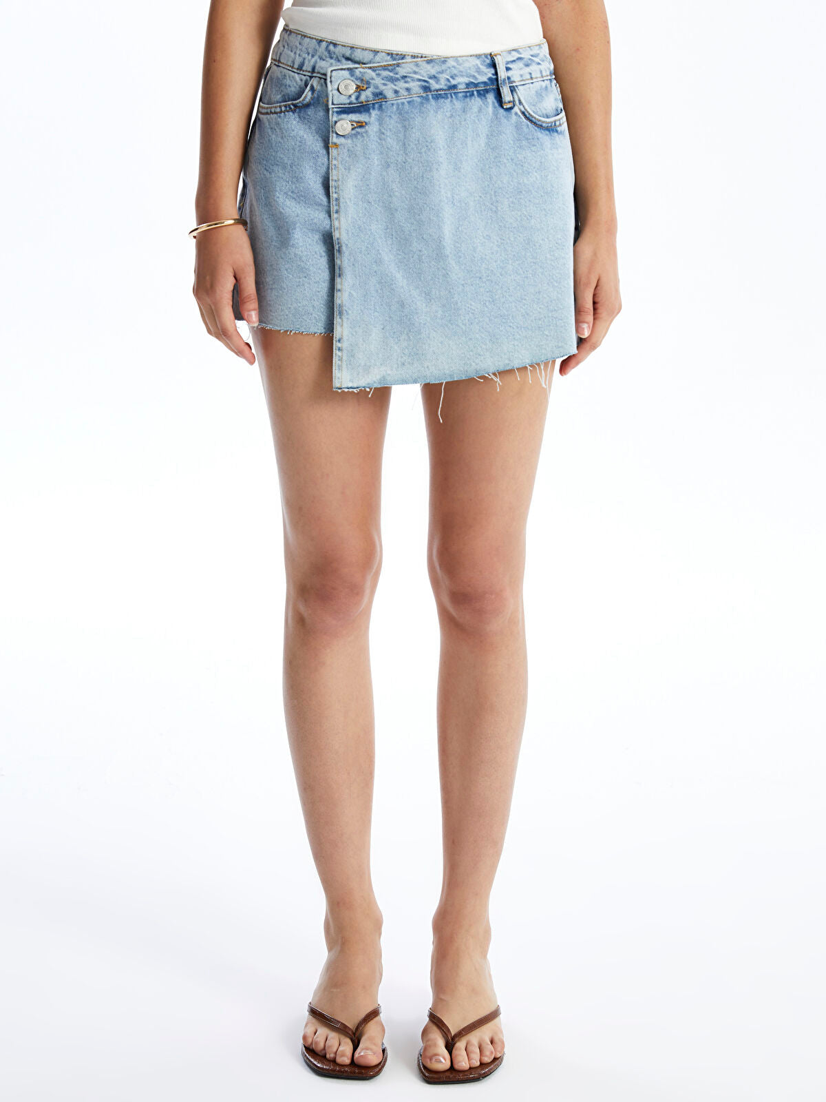 Standard Fit Women's Jeans Short Skirt