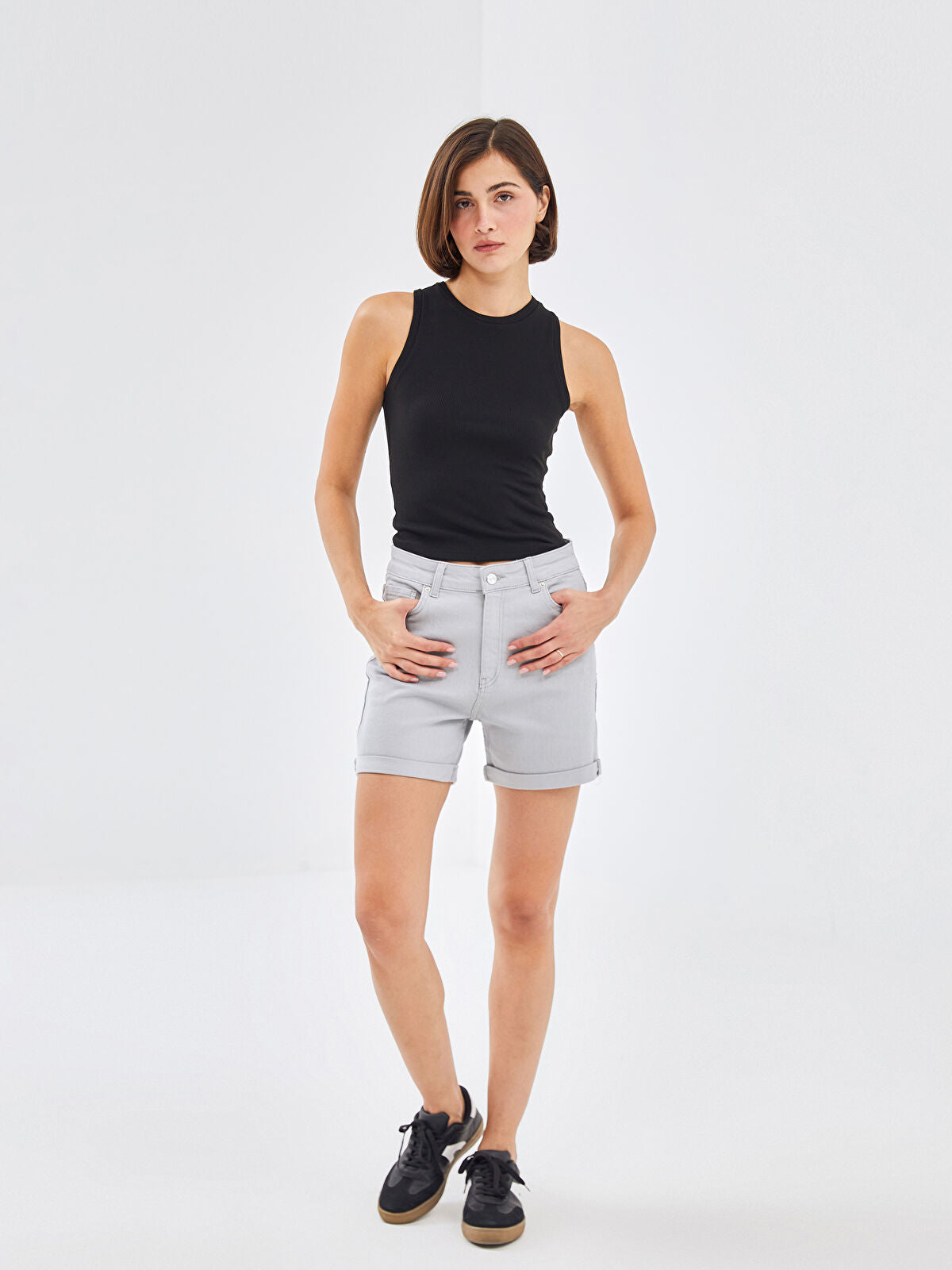Mom Fit Women's Jeans Short