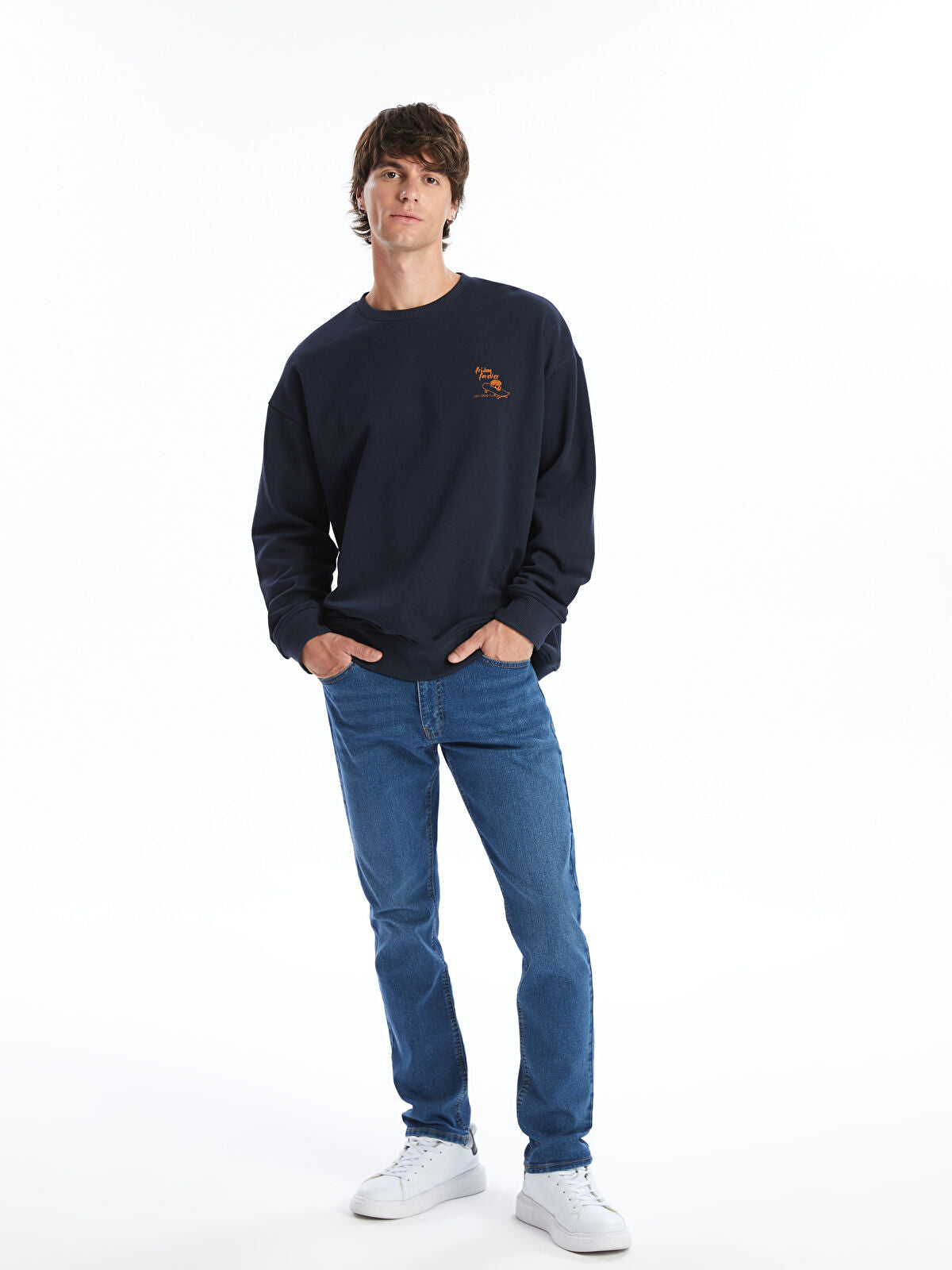750 Slim Fit Men's Woven Jean Pantalon