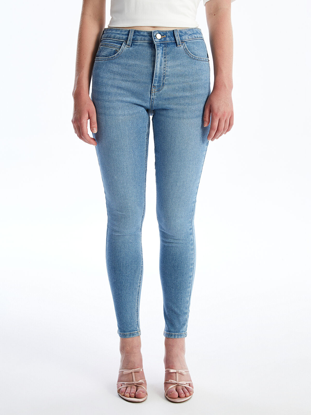 High Waist Push Up Women's Jean Pants