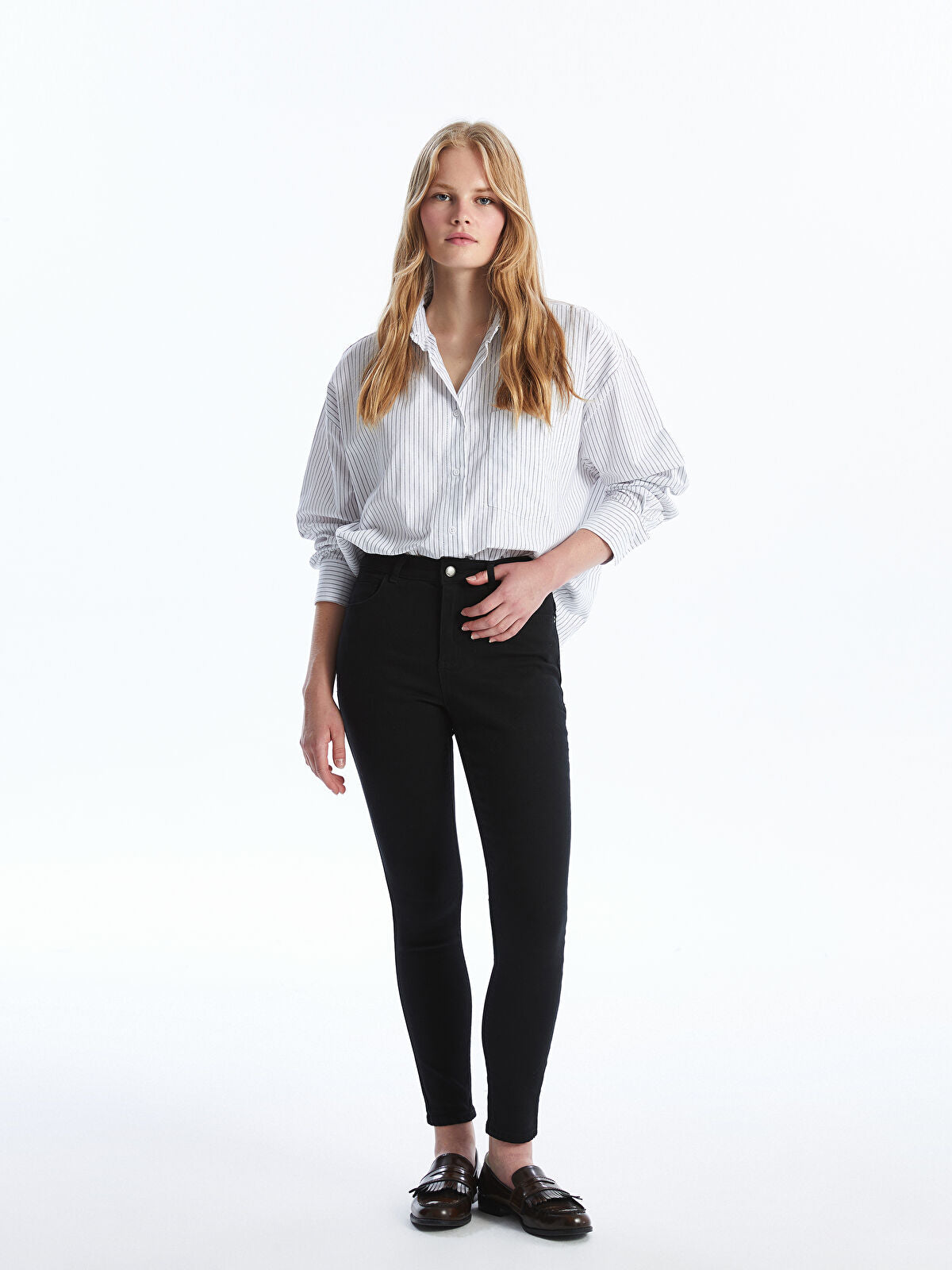 High Waist Push Up Women's Jean Pants