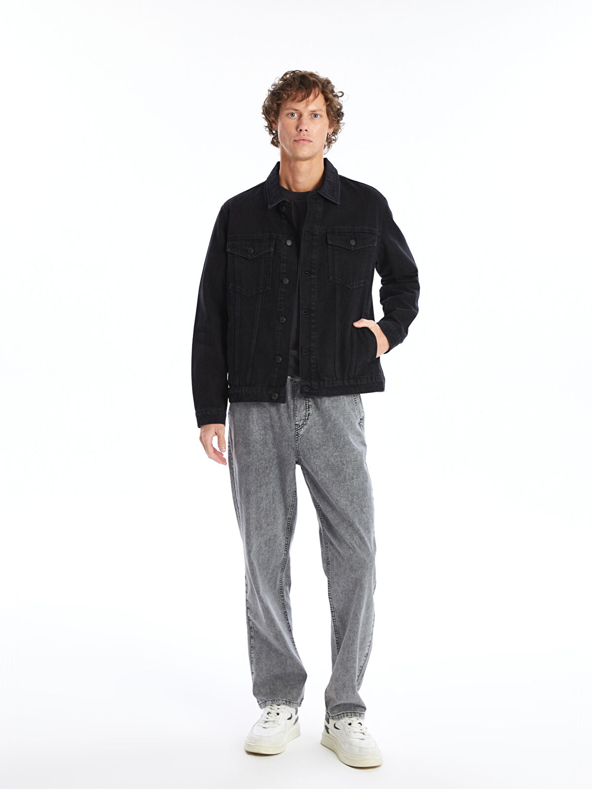 LCW Standard Fit Men's Indigo Jean Waistcoat