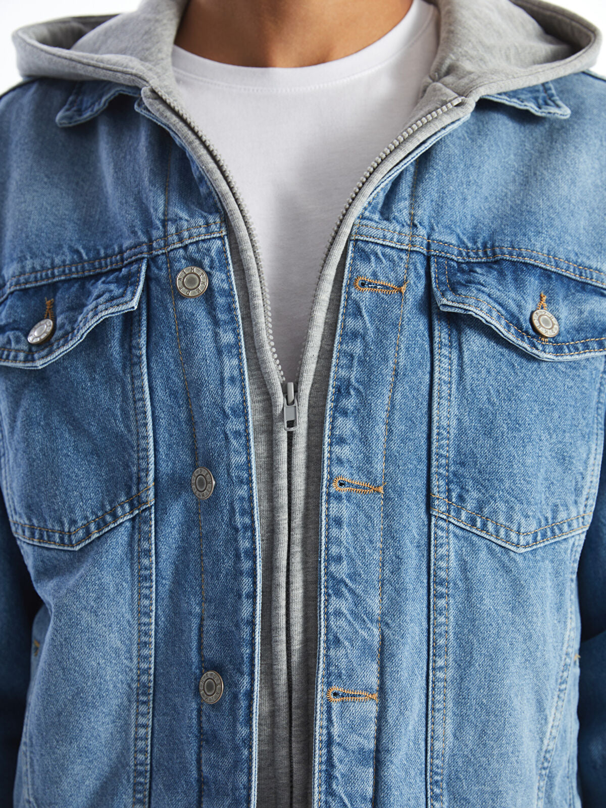 LCW Standard Fit Men's Indigo Jean Waistcoat