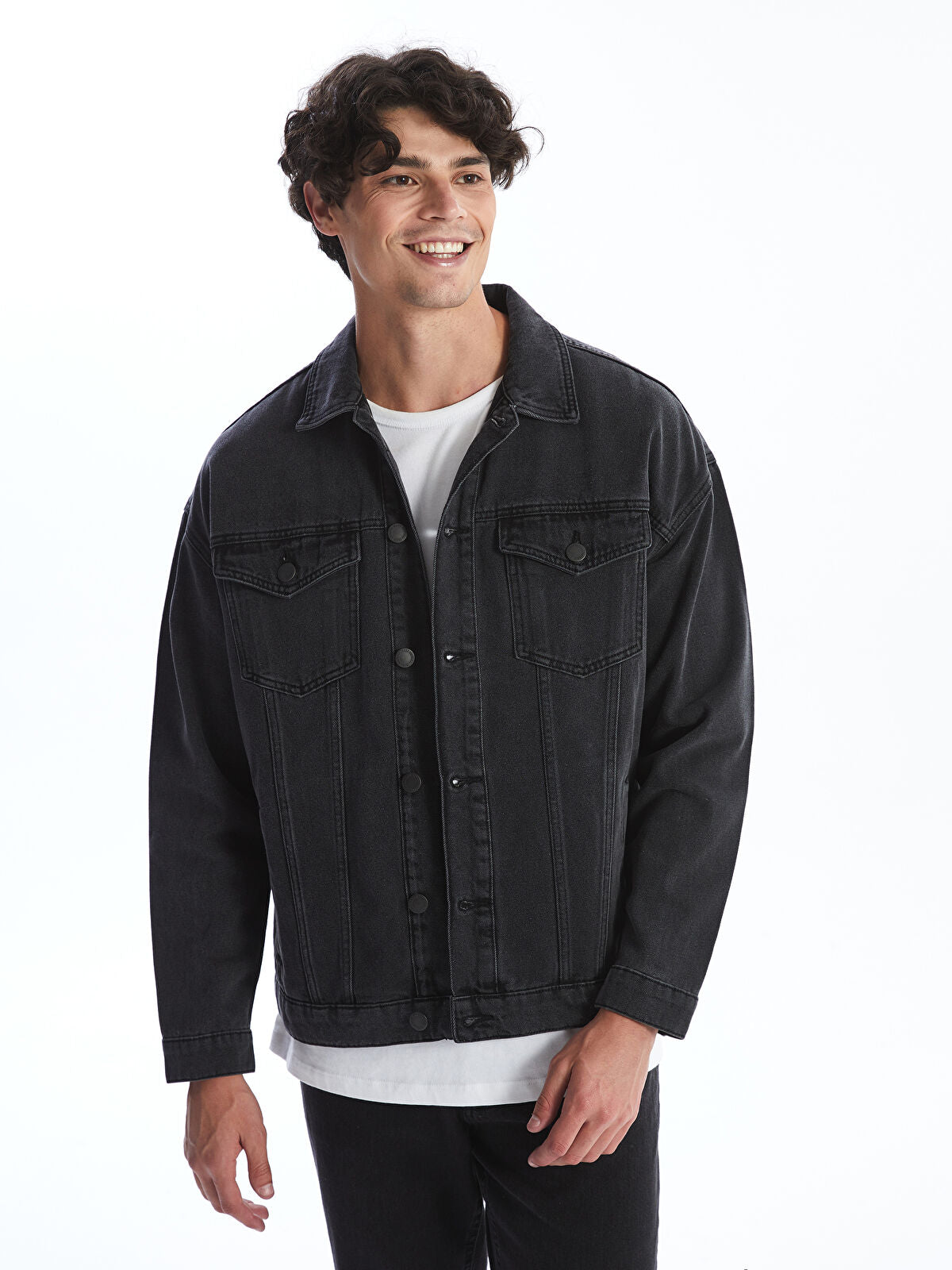 Comfortable Men's Jean Jacket