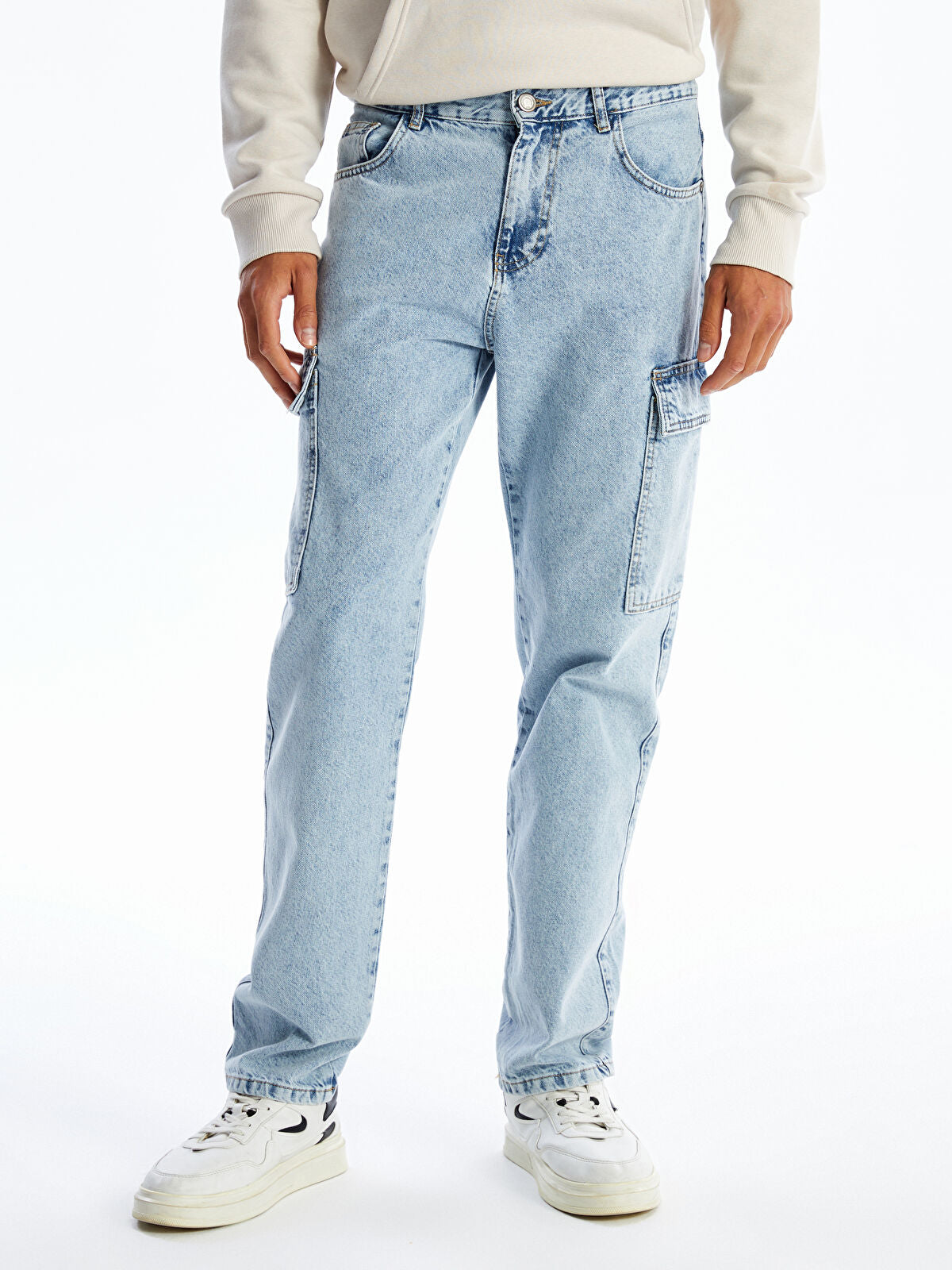 700 Straight Fit Men's Cargo Jeans Pants