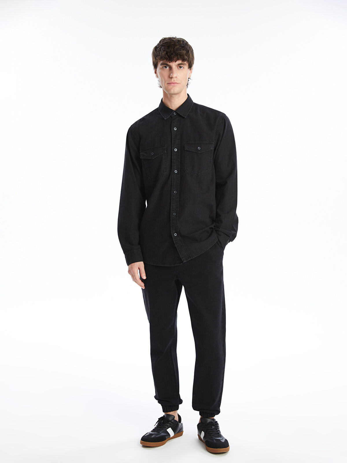 LCW Jeans Black 780 Jogger Men's Jean Pantalon Size with Special Offers, Installments and Cash on Delivery at LCW! Shop online now and have it delivered to your door! - W5BC35Z8-326