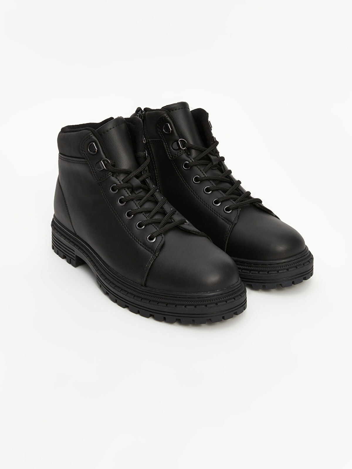 Leather-Look Men's Boot
