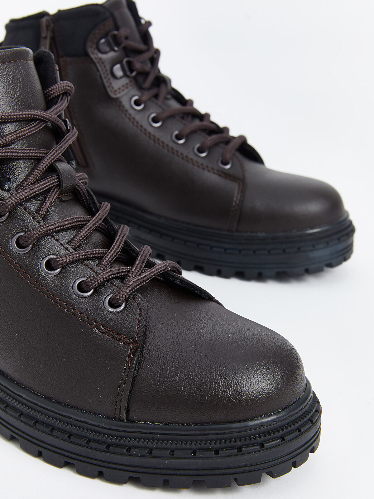 Leather-Look Men's Boot