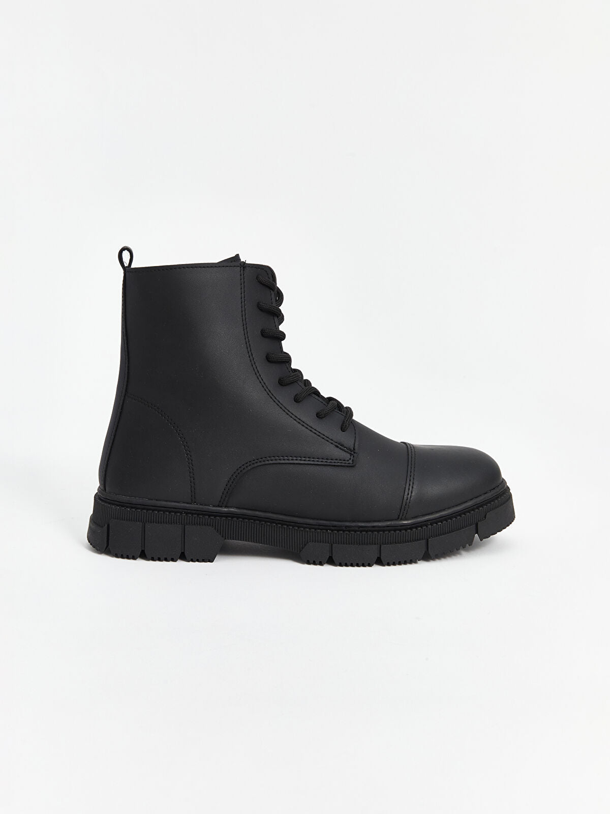 Leather-Look Ankle Boot for Men