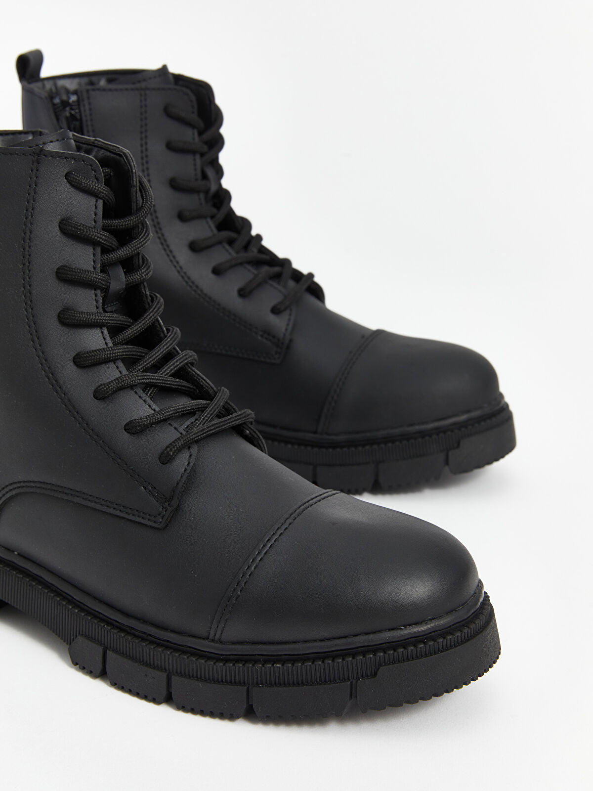 Leather-Look Ankle Boot for Men