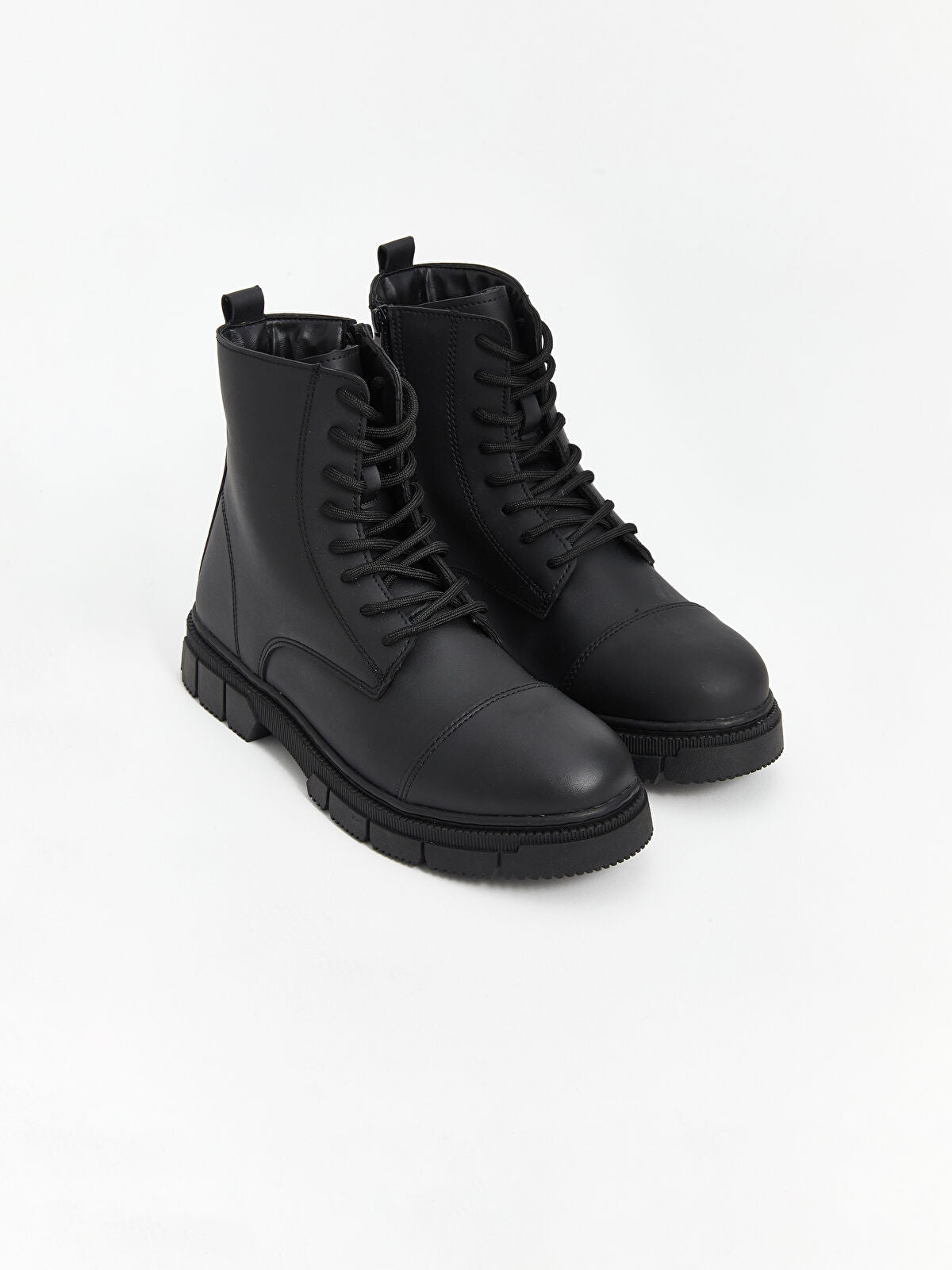 Leather-Look Ankle Boot for Men