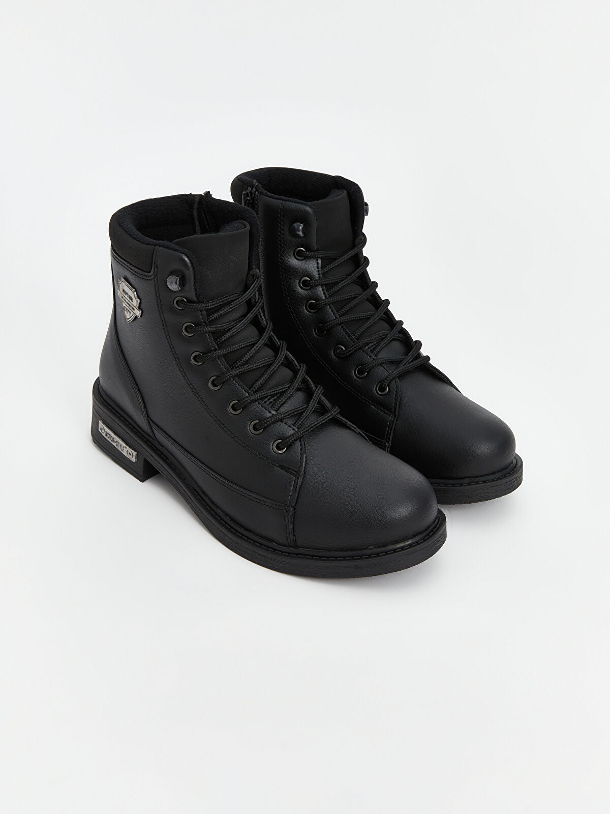 Leather-Look Men's Boot