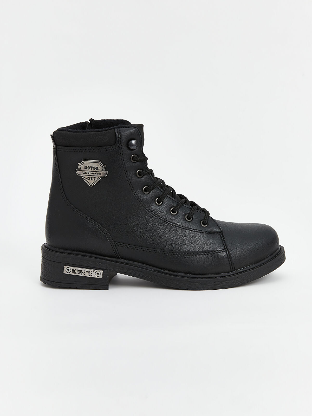 Leather-Look Men's Boot