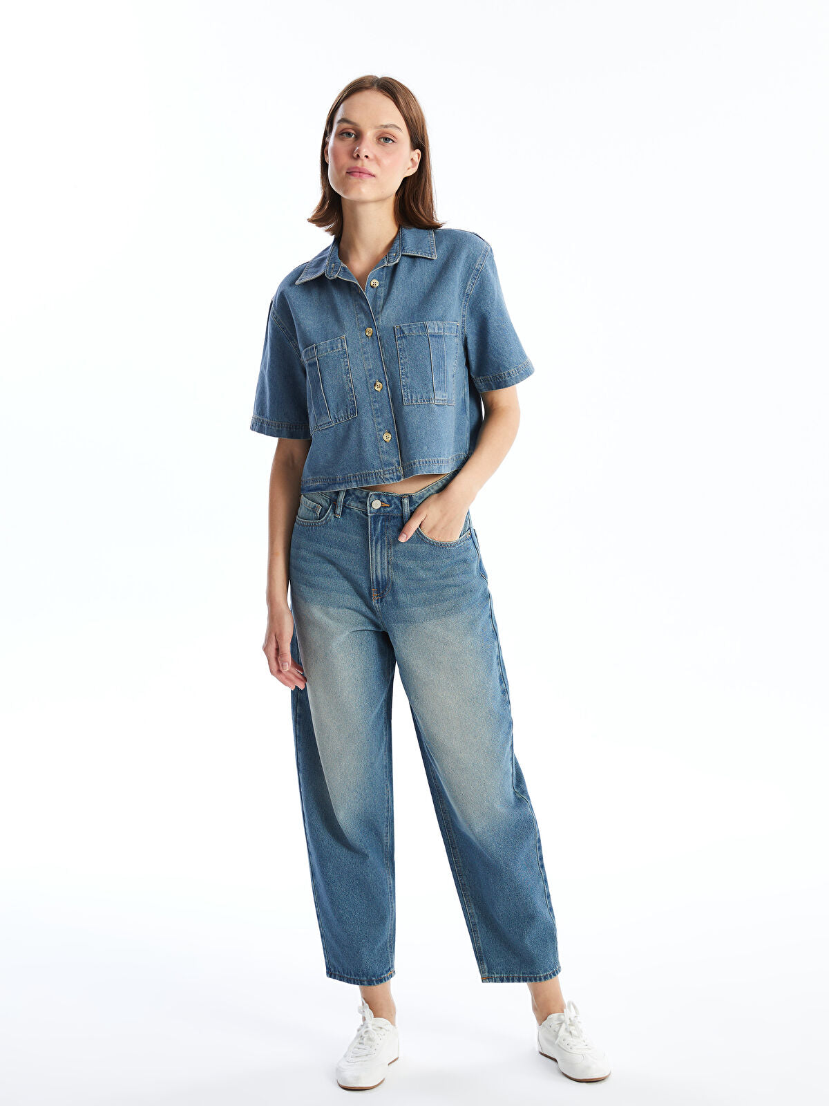 Balloon Fit Women's Jeans Pants