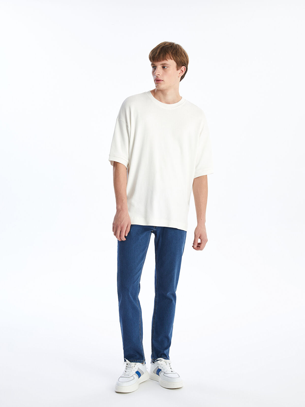 Slim Fit Polar Lining Winter Men's Jeans 750