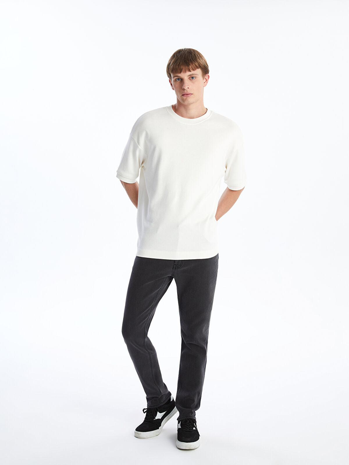 Slim Fit Polar Lining Winter Men's Jeans 750