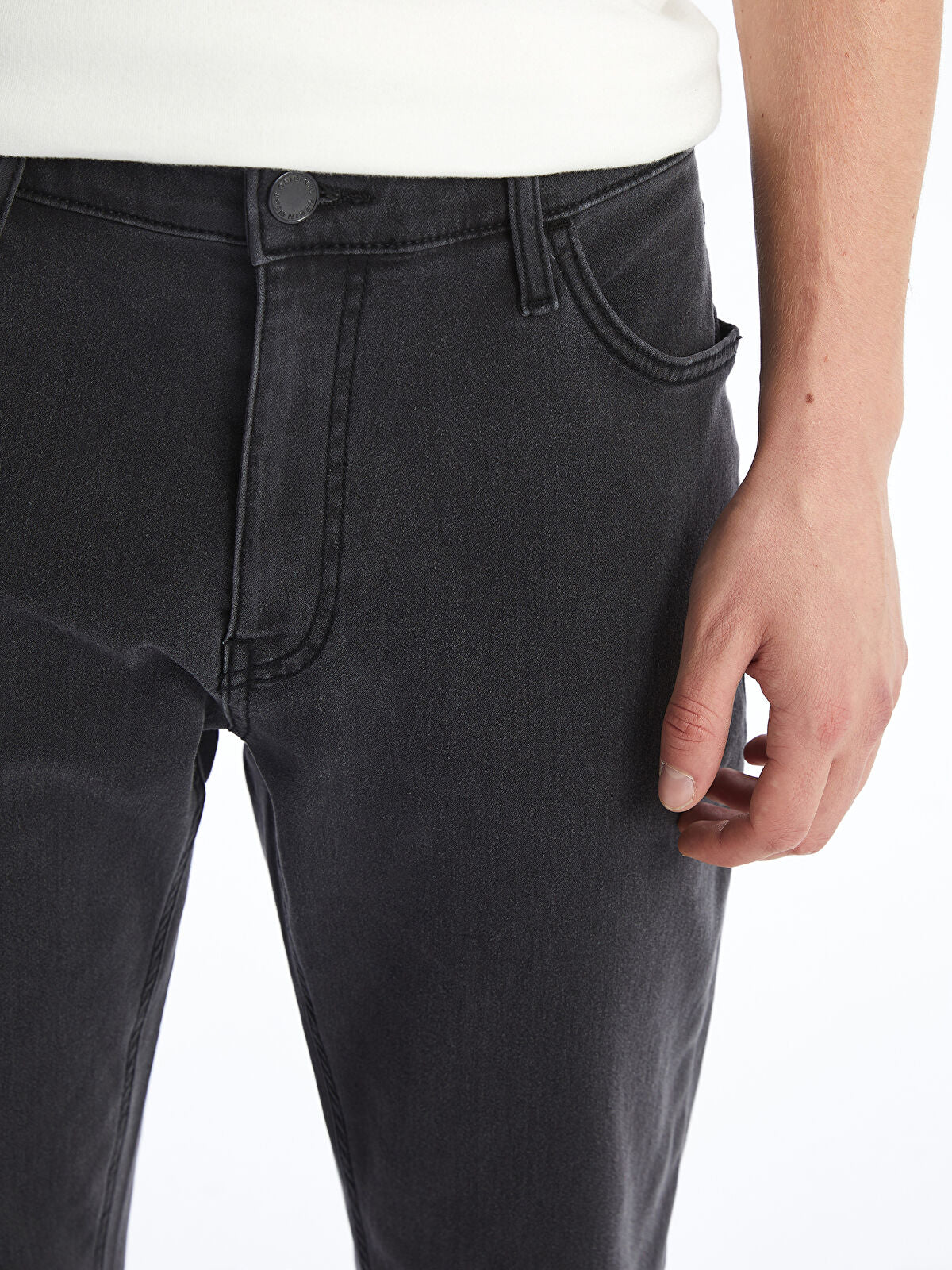 Slim Fit Polar Lining Winter Men's Jeans 750