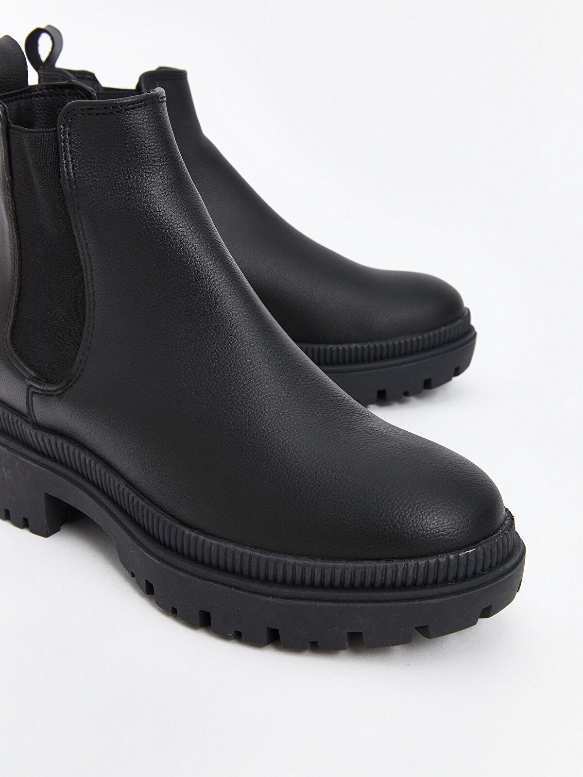 Leather-Look Women's Boot