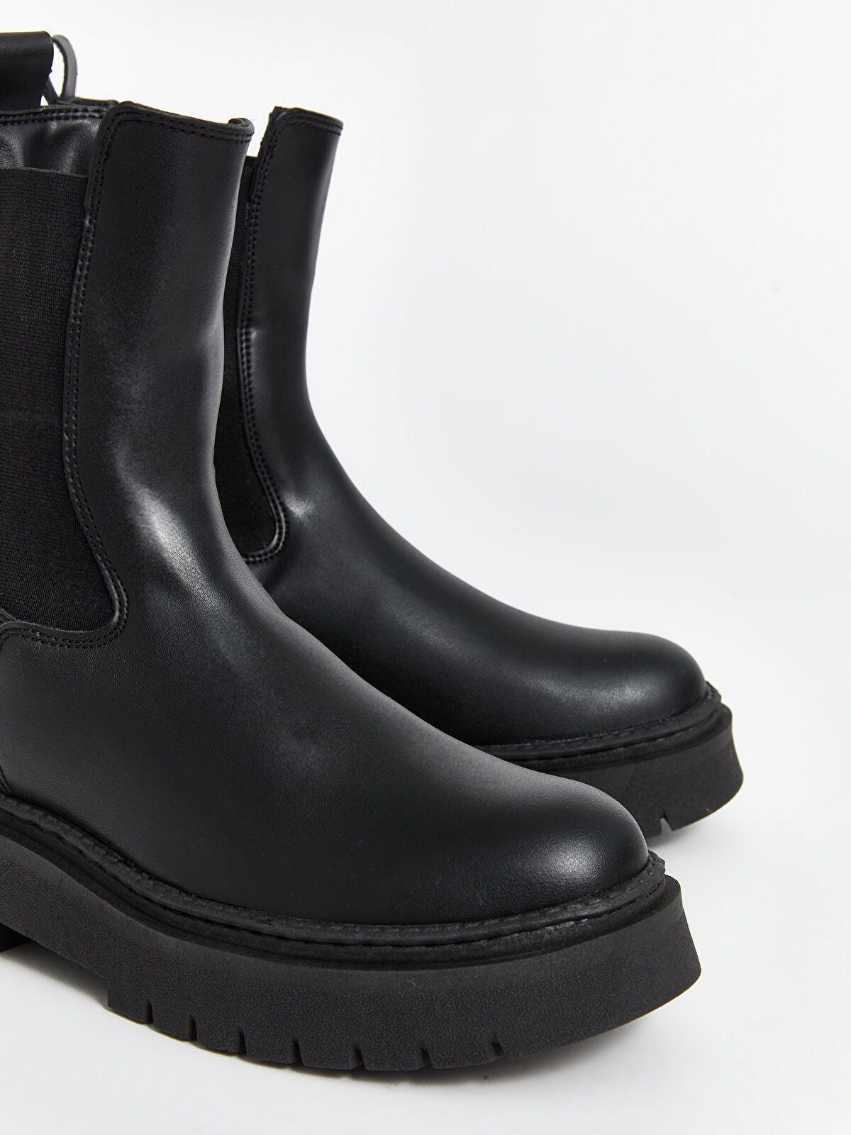 Leather-Look Women's Boot