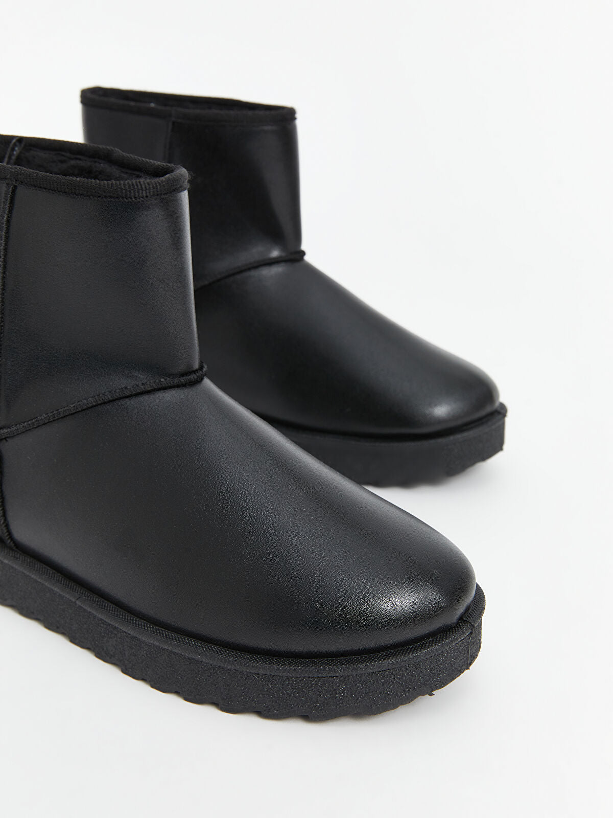 Leather-Look Women's Casual Sandal Boot