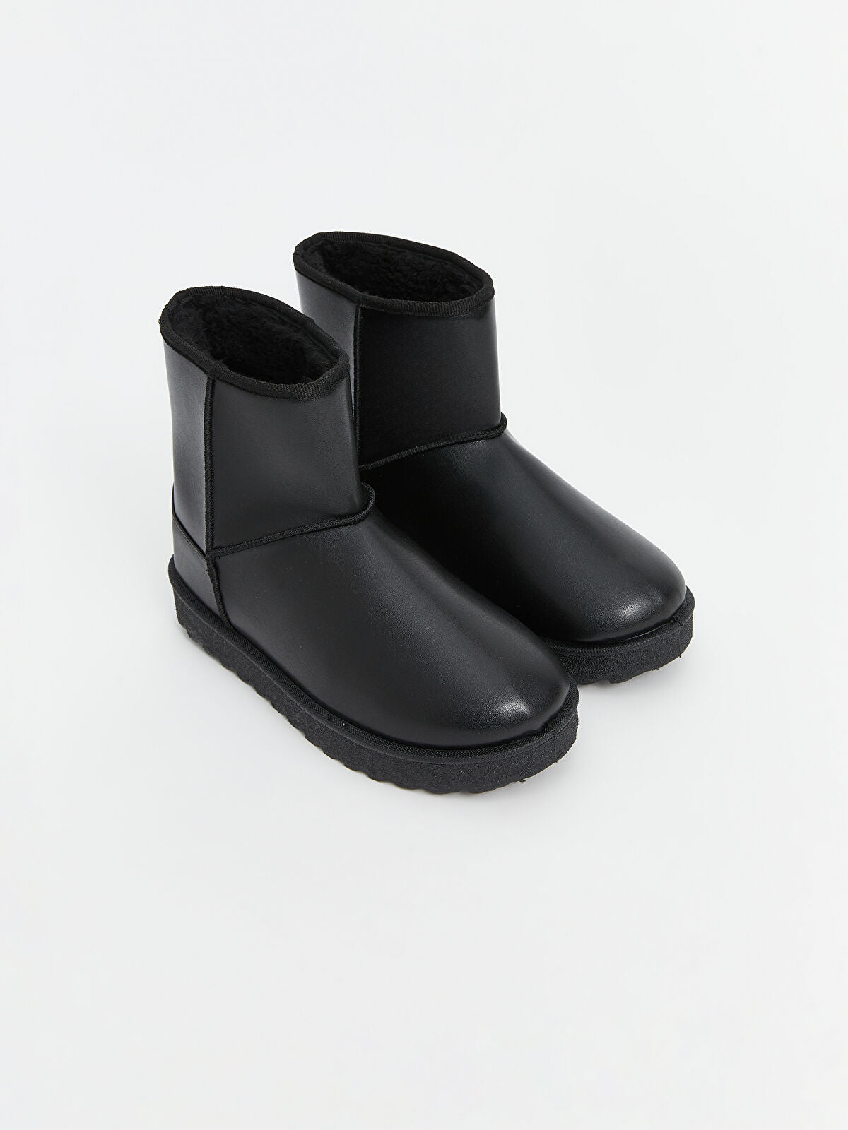 Leather-Look Women's Casual Sandal Boot