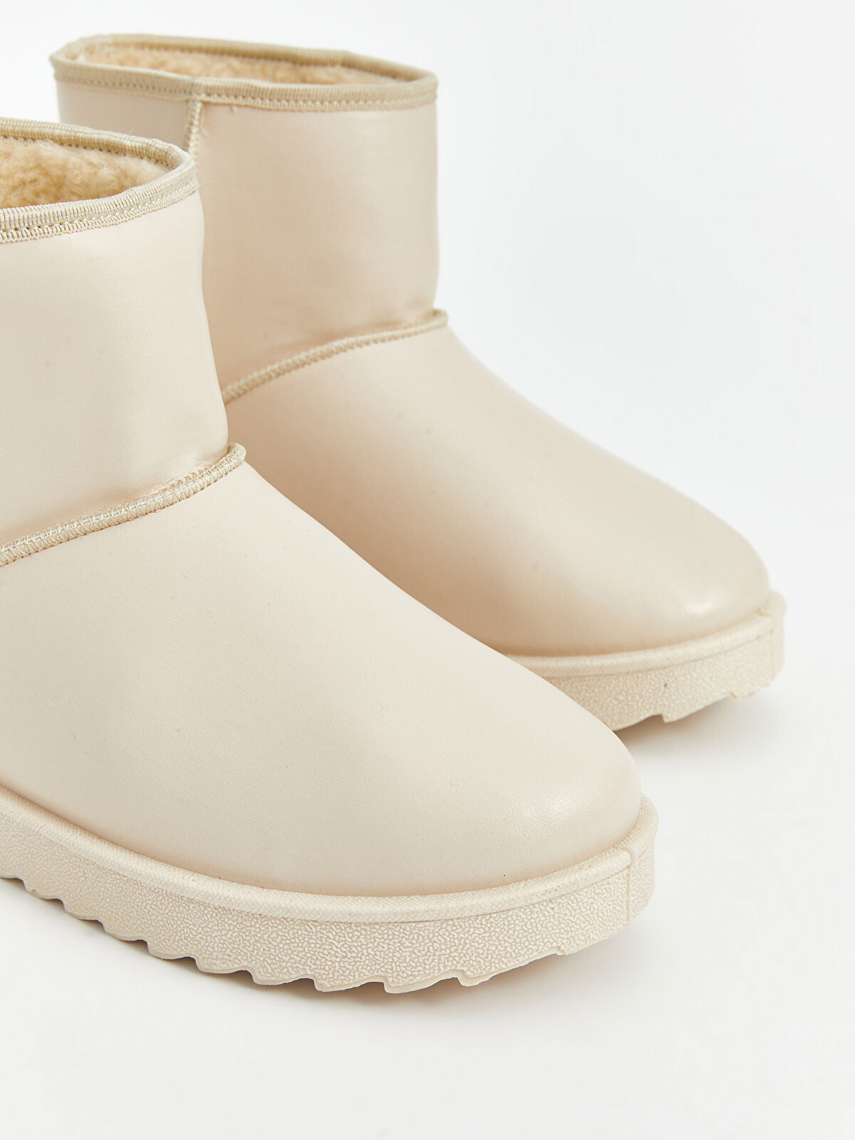 Leather-Look Women's Casual Sandal Boot