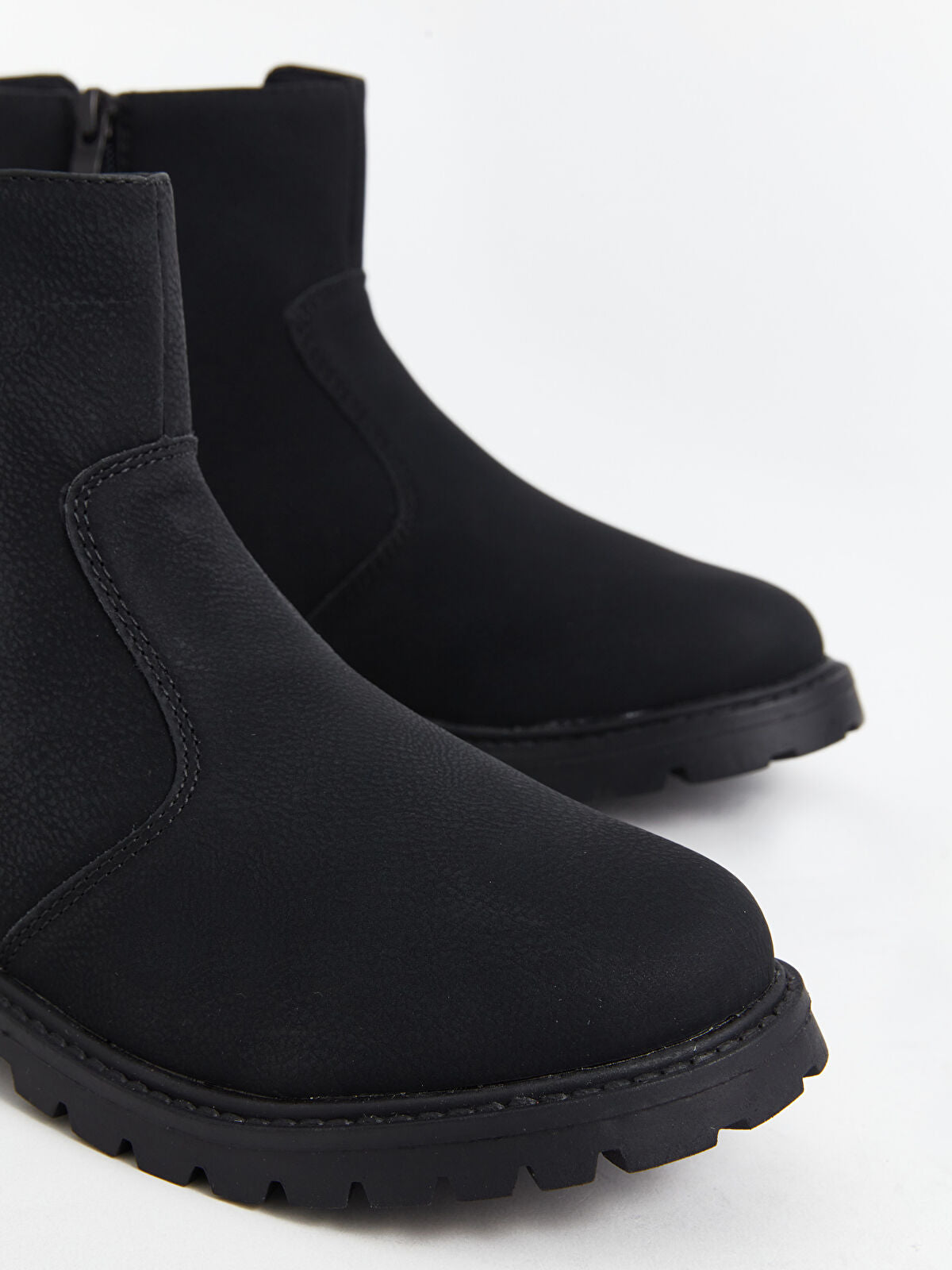 Sides with Rubber Buckle Boy Boot
