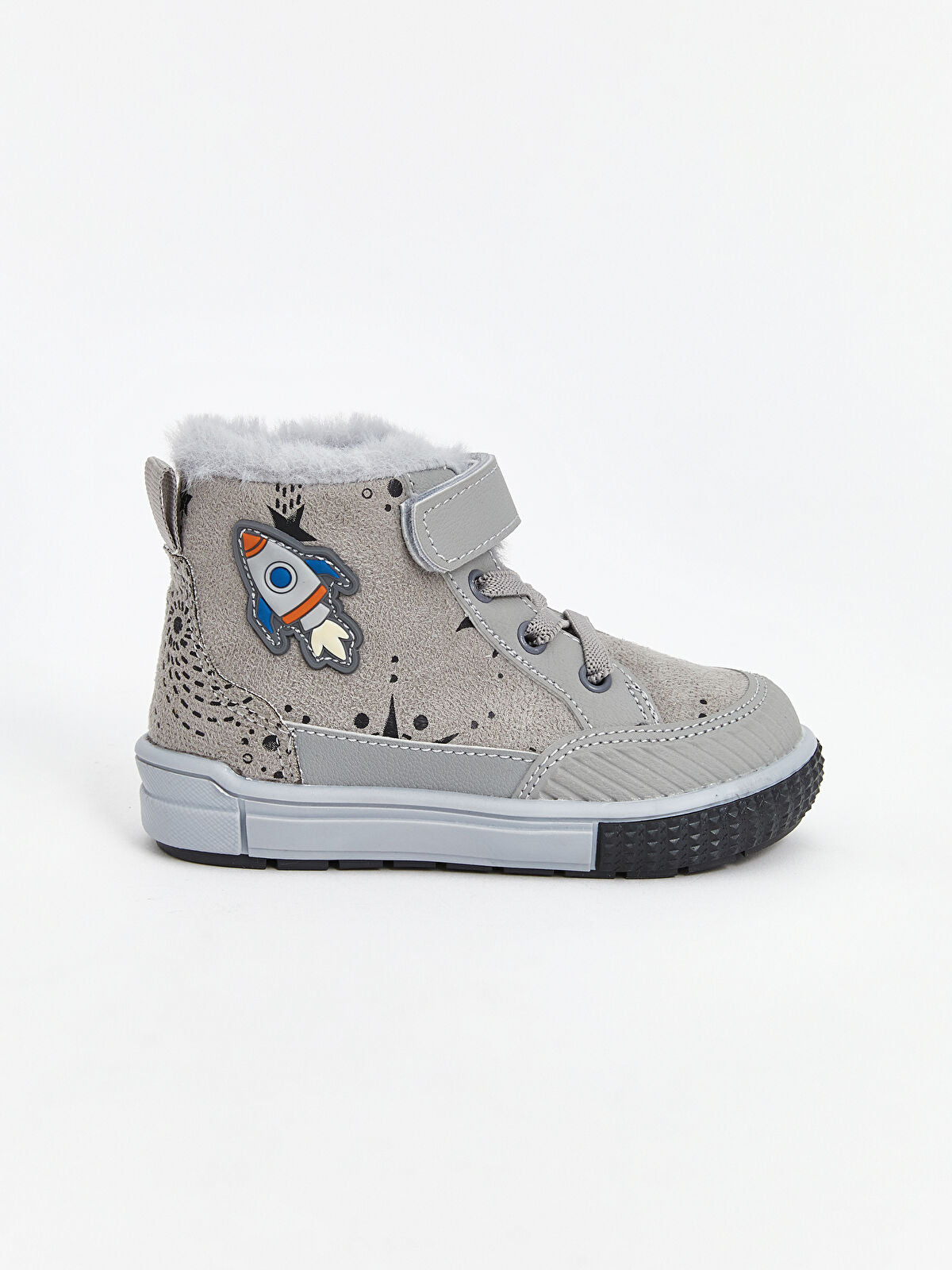 Boys' Baby Ankle Boots with Grip Design Sport Shoes