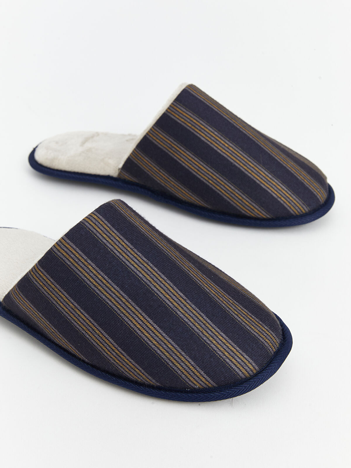 Striped Design Men's House Slipper