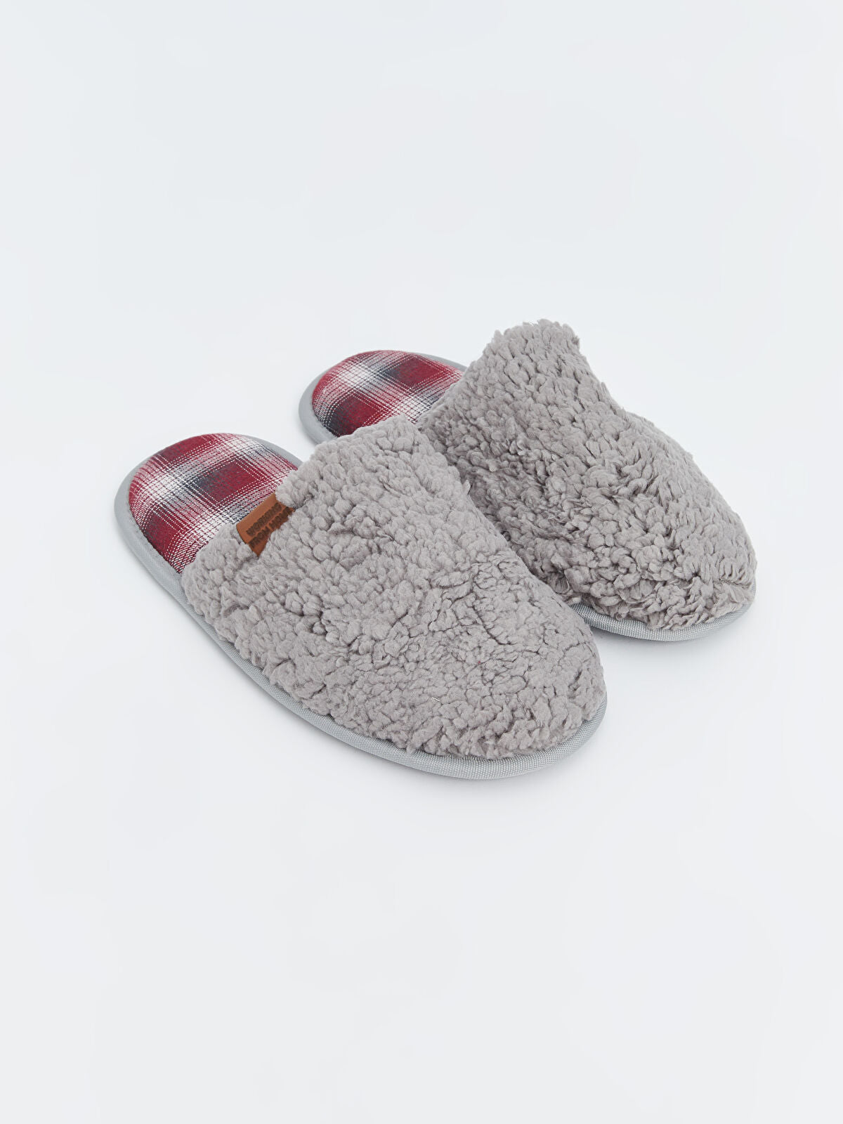 Plush Men's House Slippers