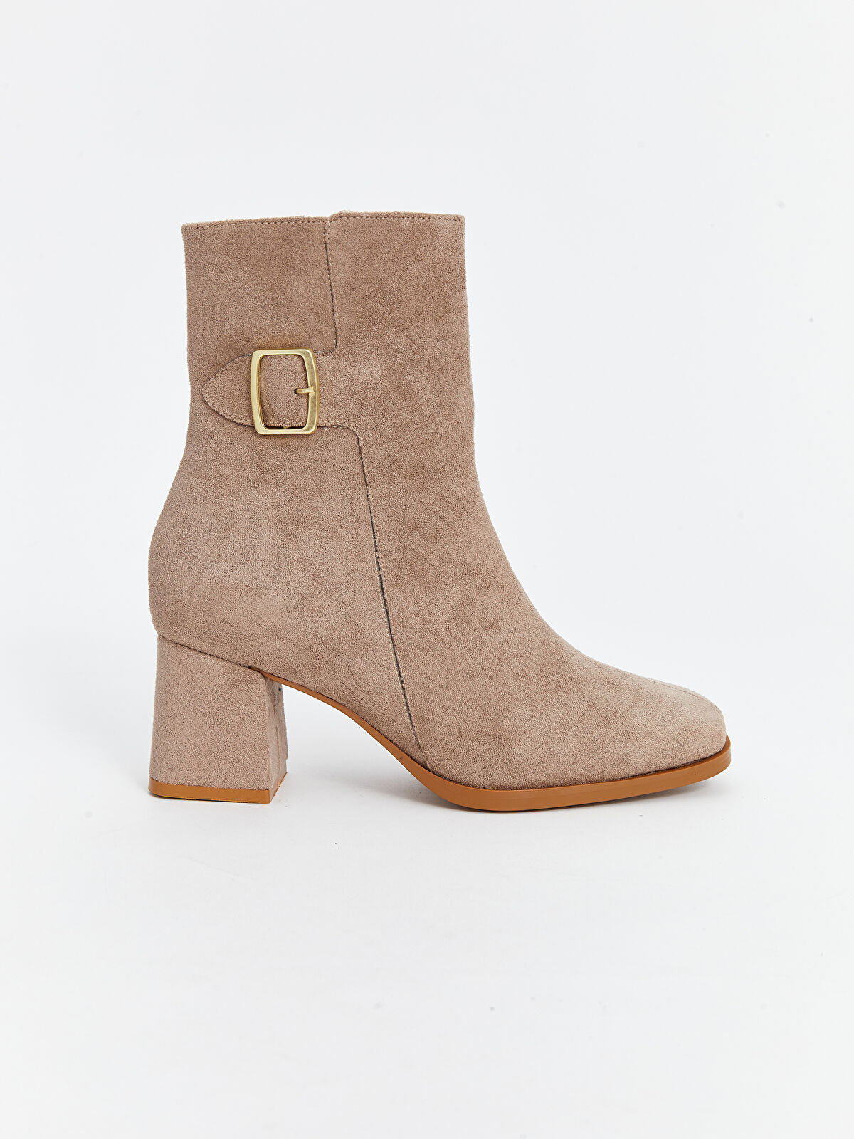 Suede Appearance Women's Ankle Boot