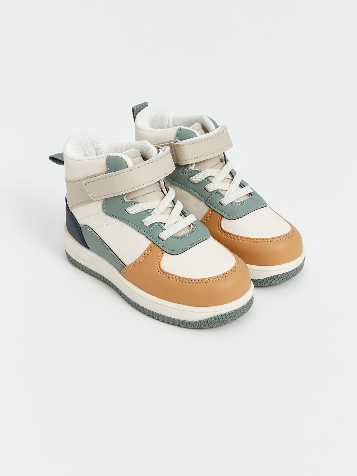 Striped Ankle Height Baby Boy Sports Shoes