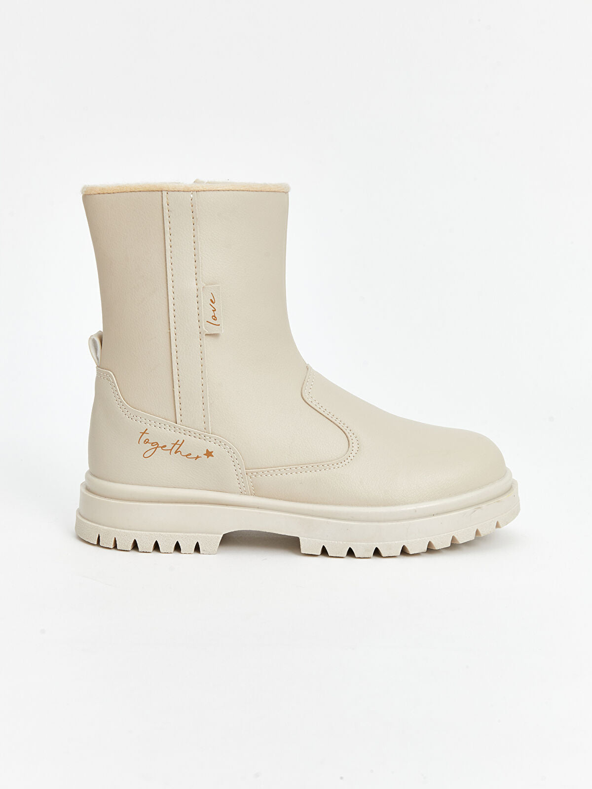 Leather-Look Girls' Shoe