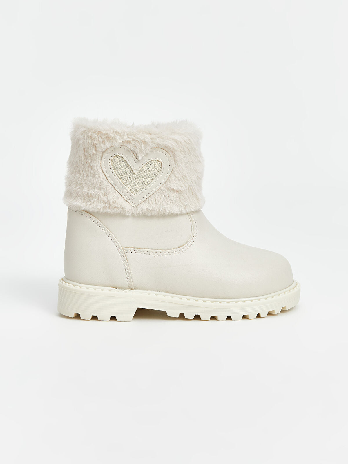 Fur-lined Baby Girl Boot