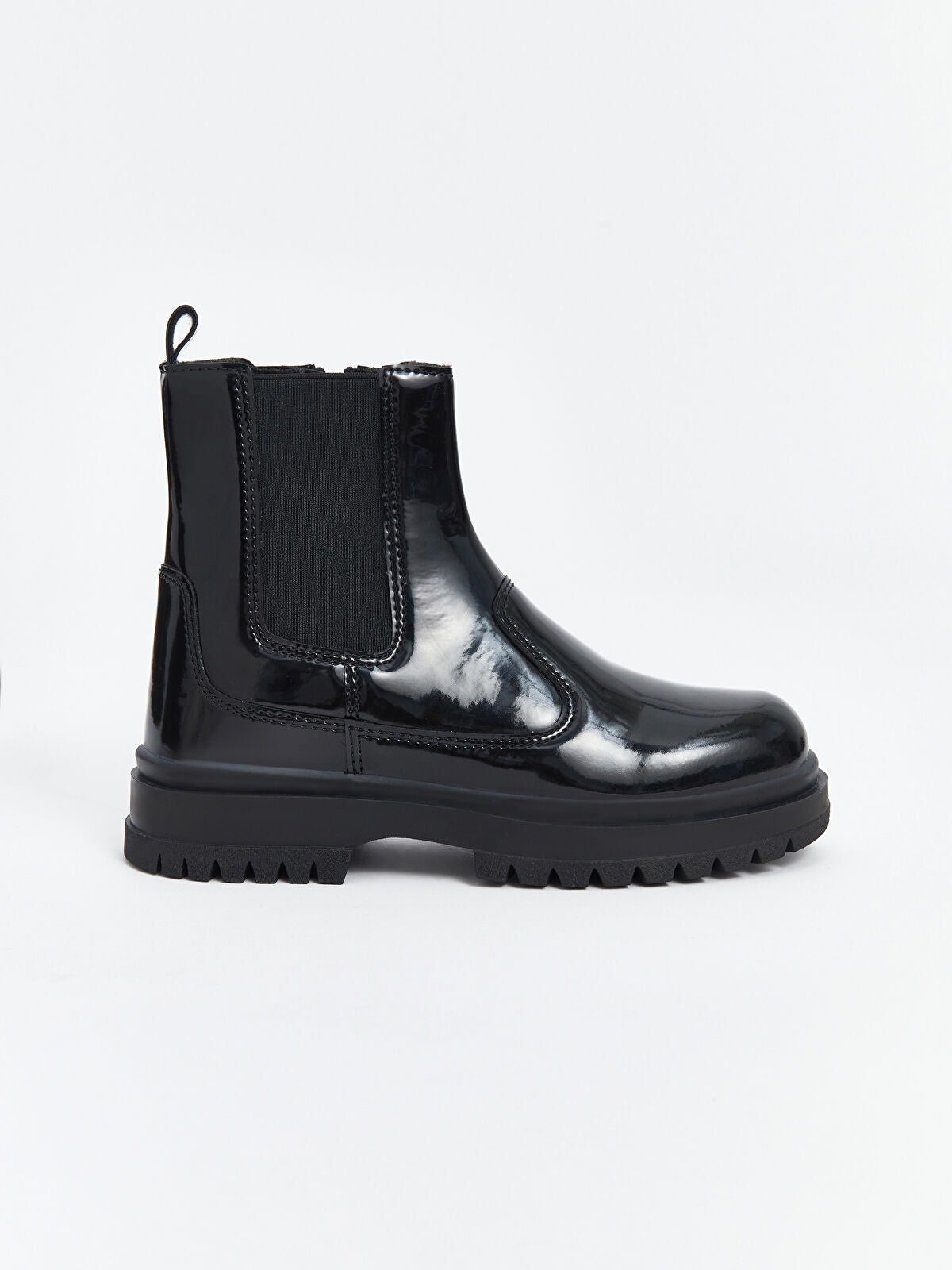 Leather-Look Ankle Boot for Girls Child