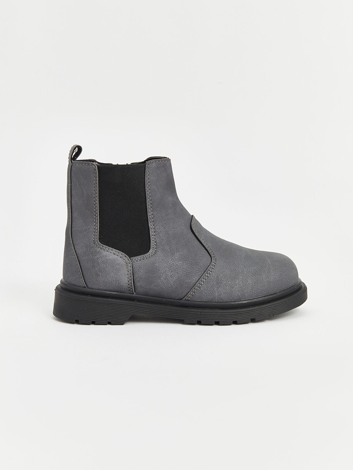 Leather-Look Buckle Boy's Shoe