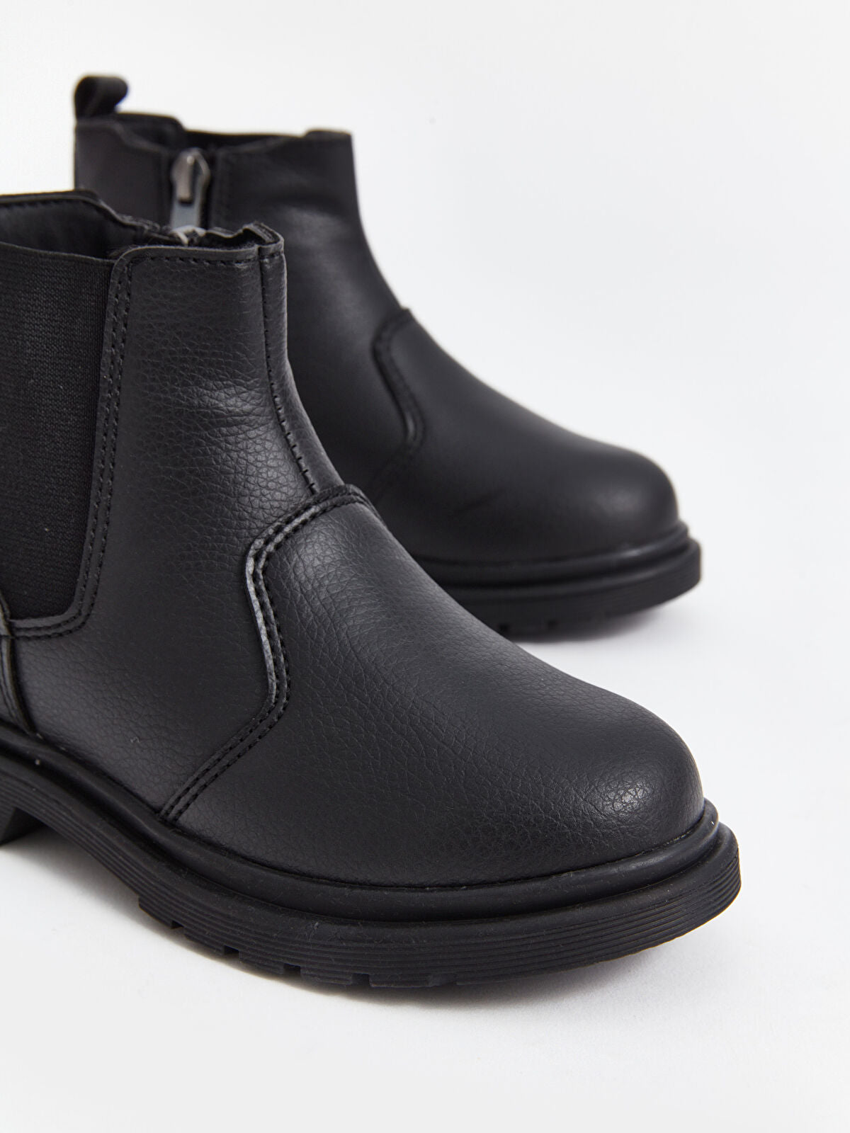 Leather-Look Boy Child Boot