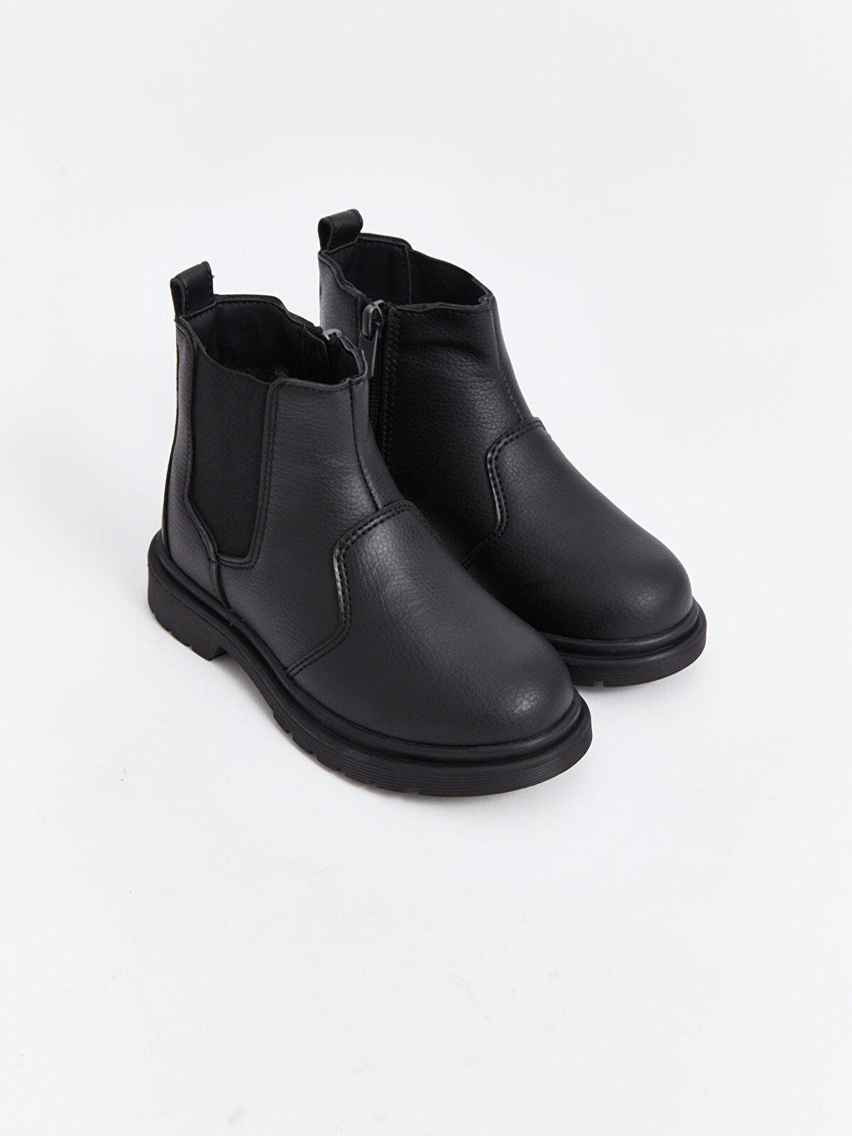 Leather-Look Boy Child Boot