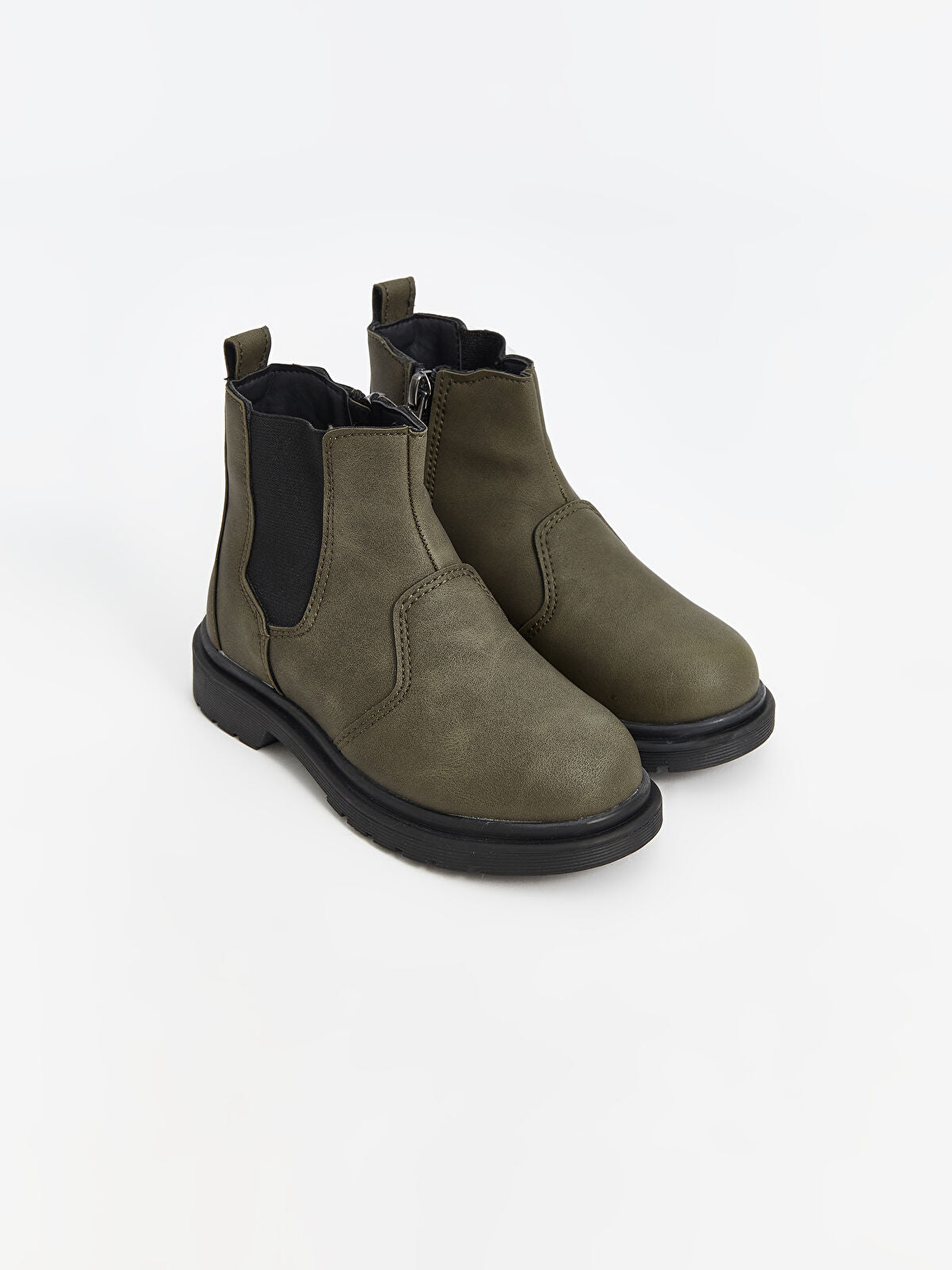 Leather-Look Boy Child Boot